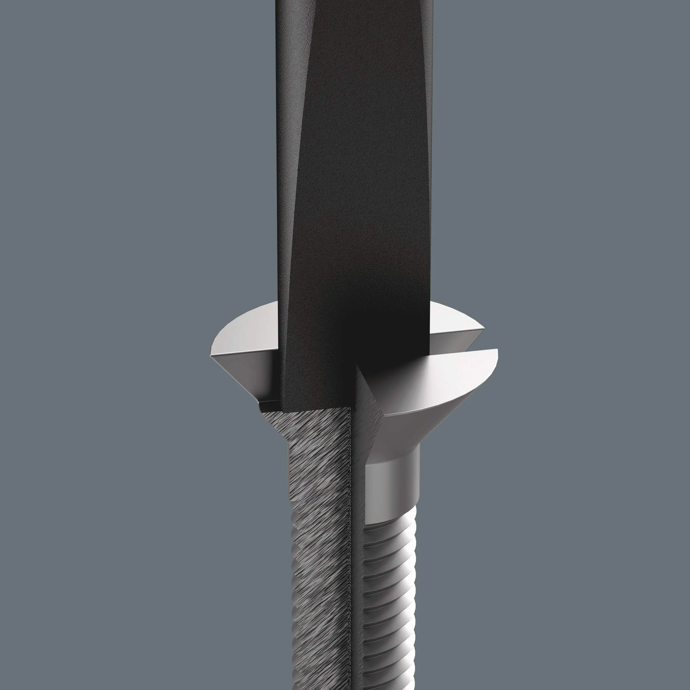 Wera Wkrętak 0,40 x 2,5 x 80 mm Czarny