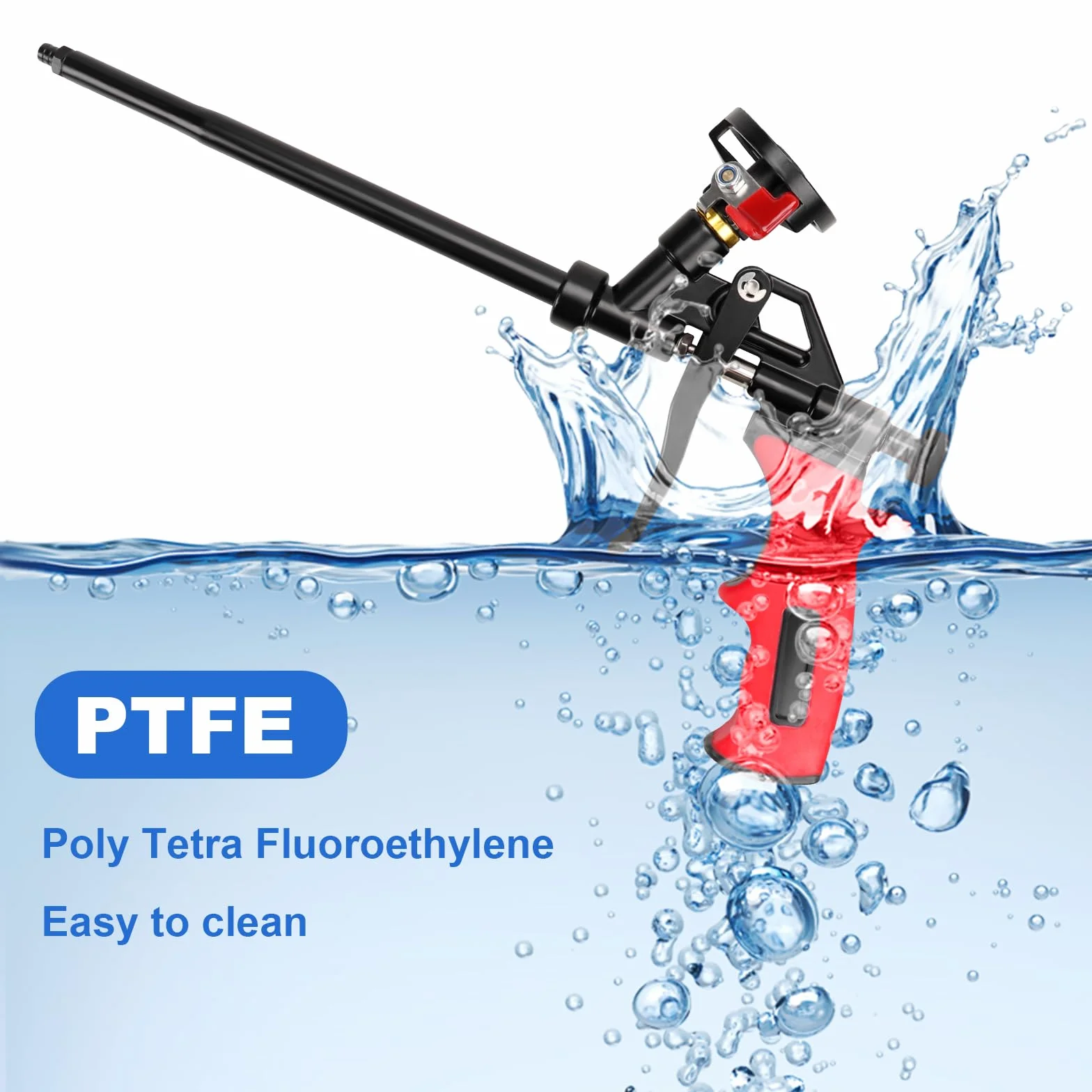 Pistolet do pianki PU 2 sztuki metalowy profesjonalny