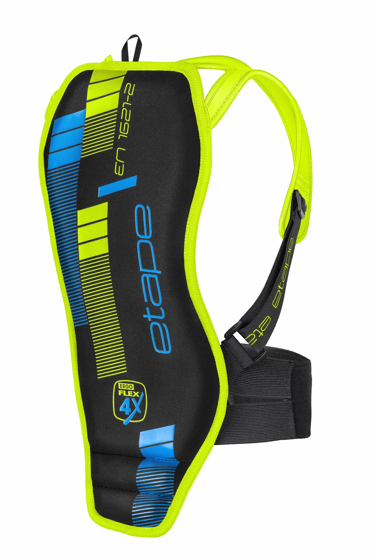 Etape protection gear BACKBONE black/lime 128-146 cm