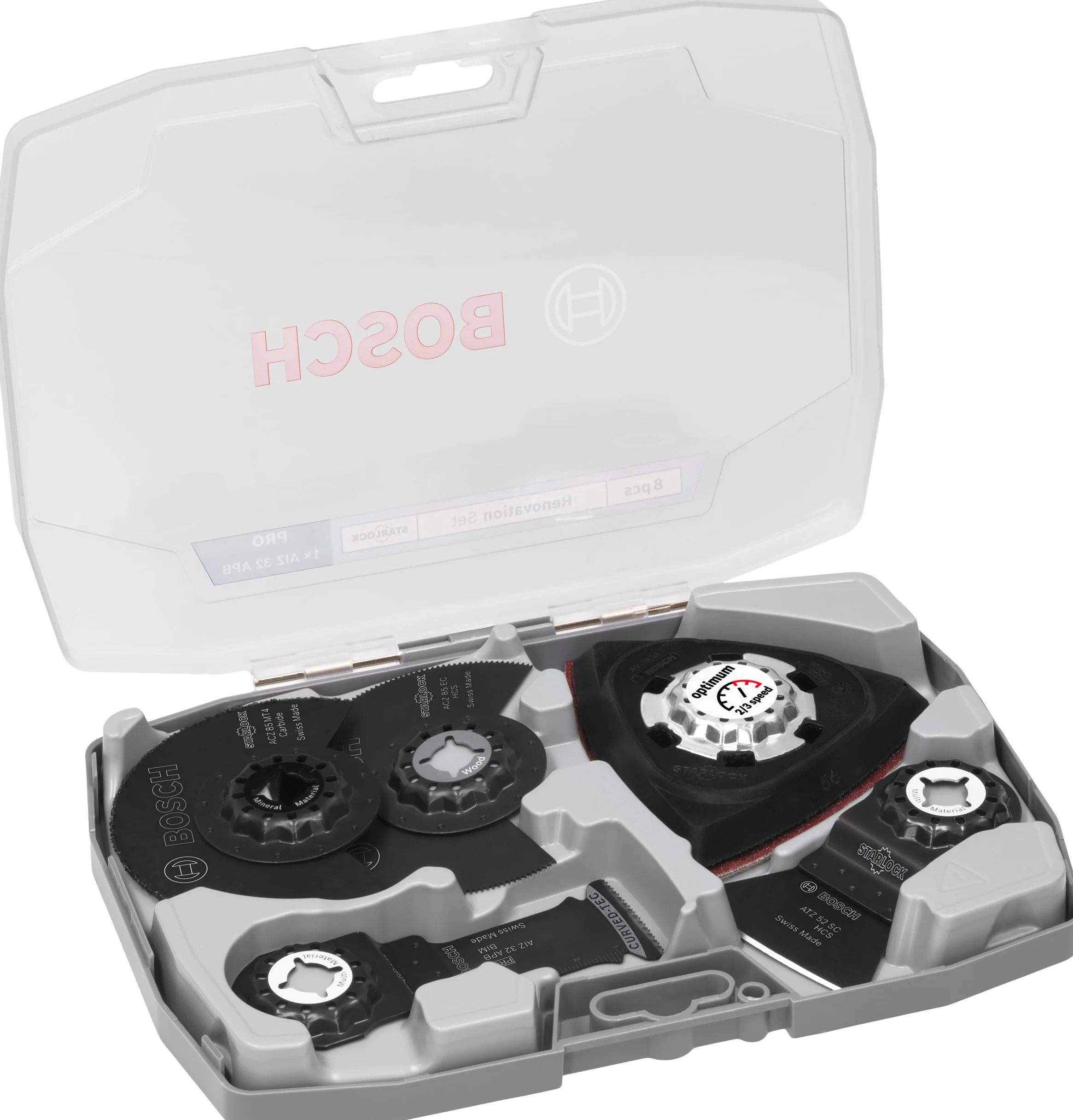 Bosch 8x Zestaw remontowy, 8 szt. 160 x 222 mm