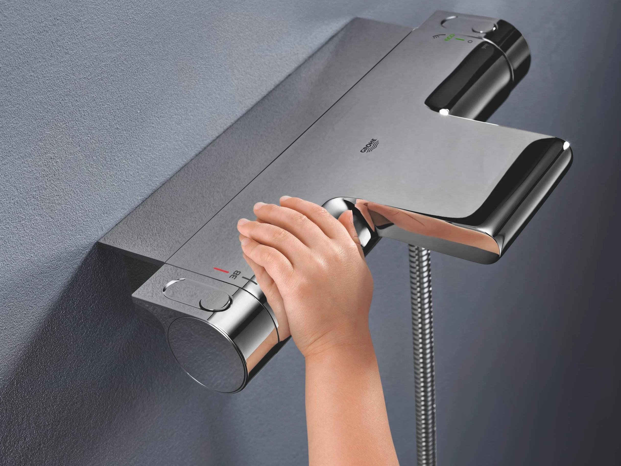 GROHE Grohtherm 2000 Termostat Bateria wannowa z repozytorium