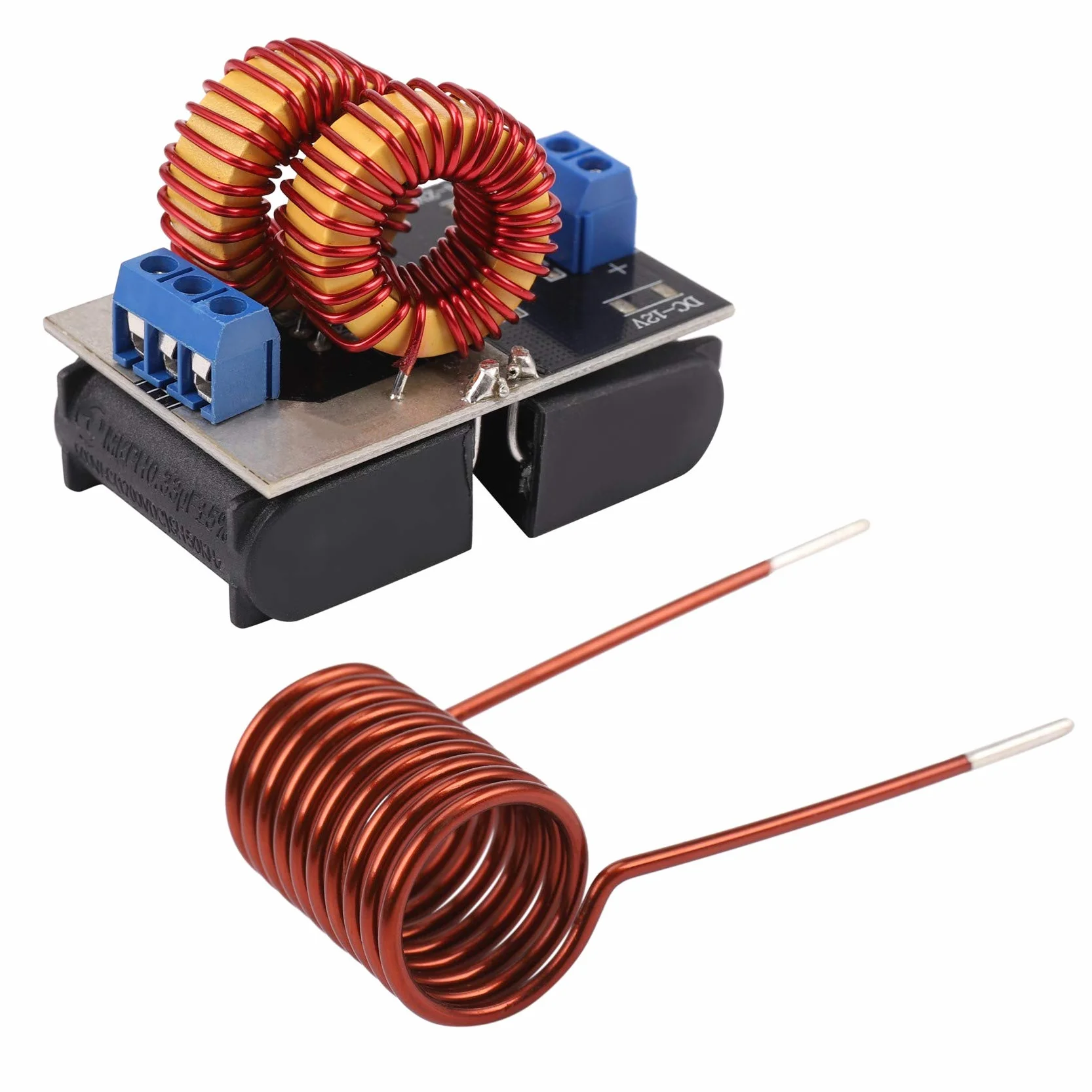 Dellx 5V-12V Low ZVS Induction Heating Supply Module + Coil