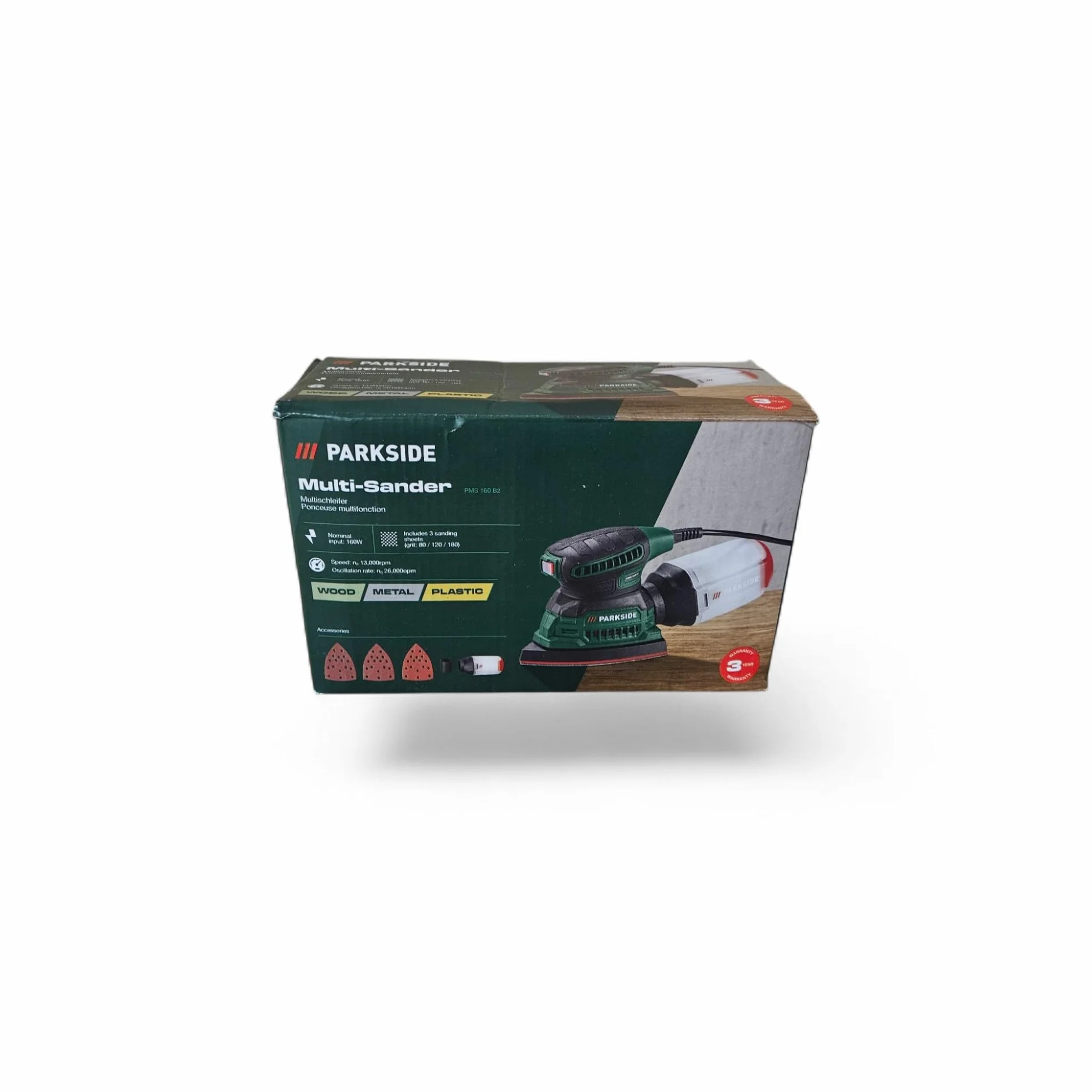 Parkside Multiszlifierka PMS 160 A1 szlifierka ręczna
