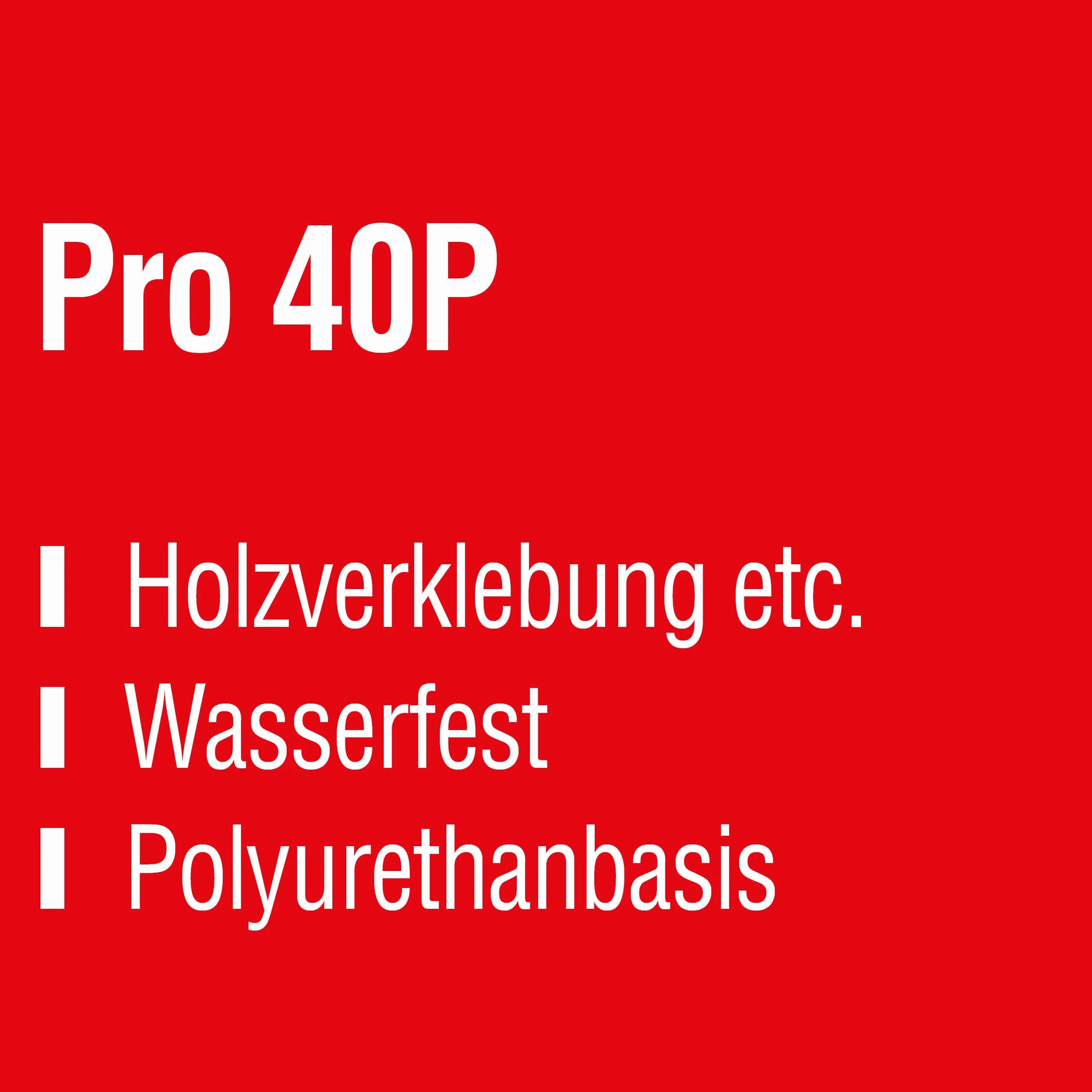 Soudal Pro 40P, klej do drewna, D4, 750 g, butelka