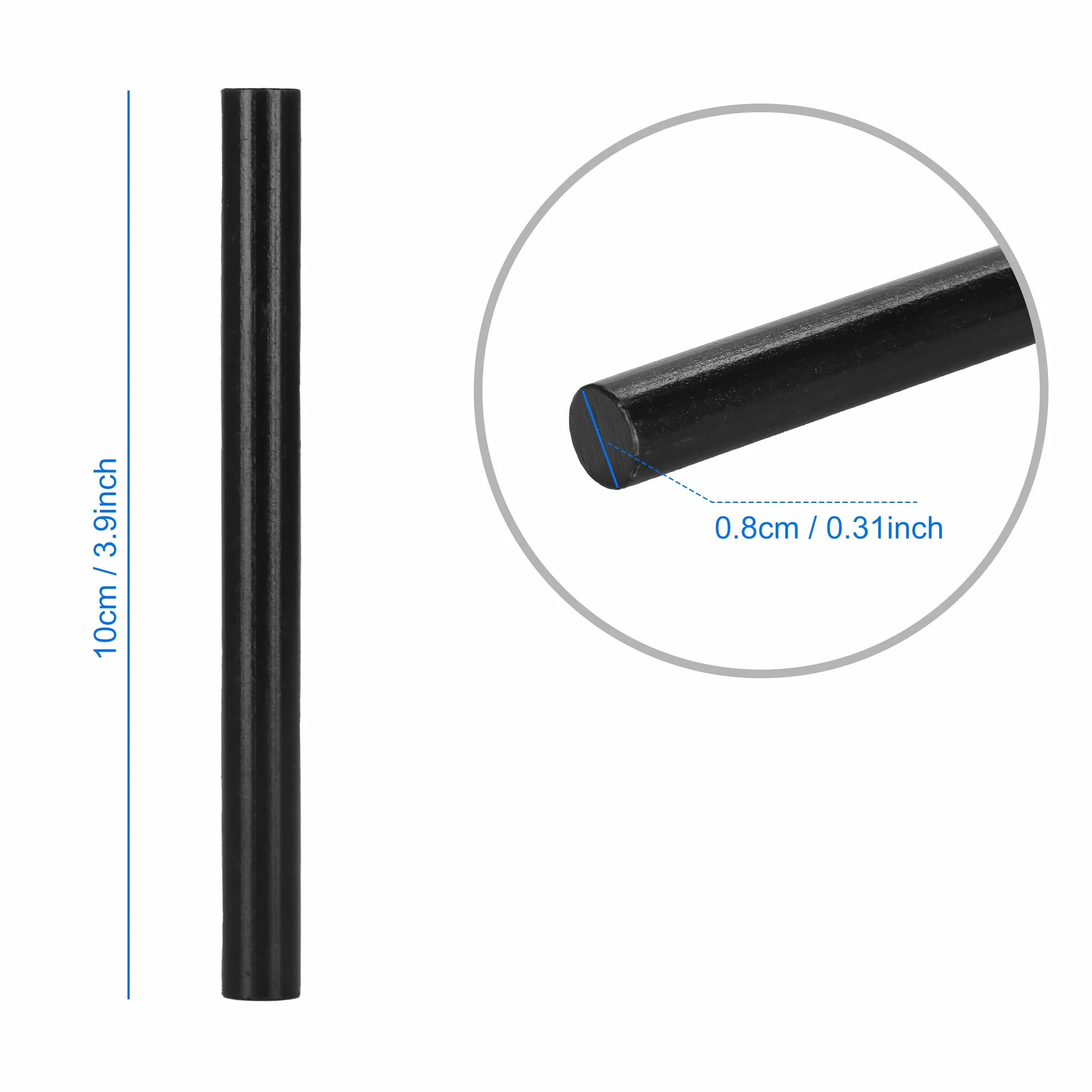 Krzesiwo magnezowe, XXL, w formie pisaka, do 15 000 rozpaleń, 10 cm, idealne do rozpalania ognia podczas polowania, wędkowania, campingu, aktywności na świeżym powietrzu