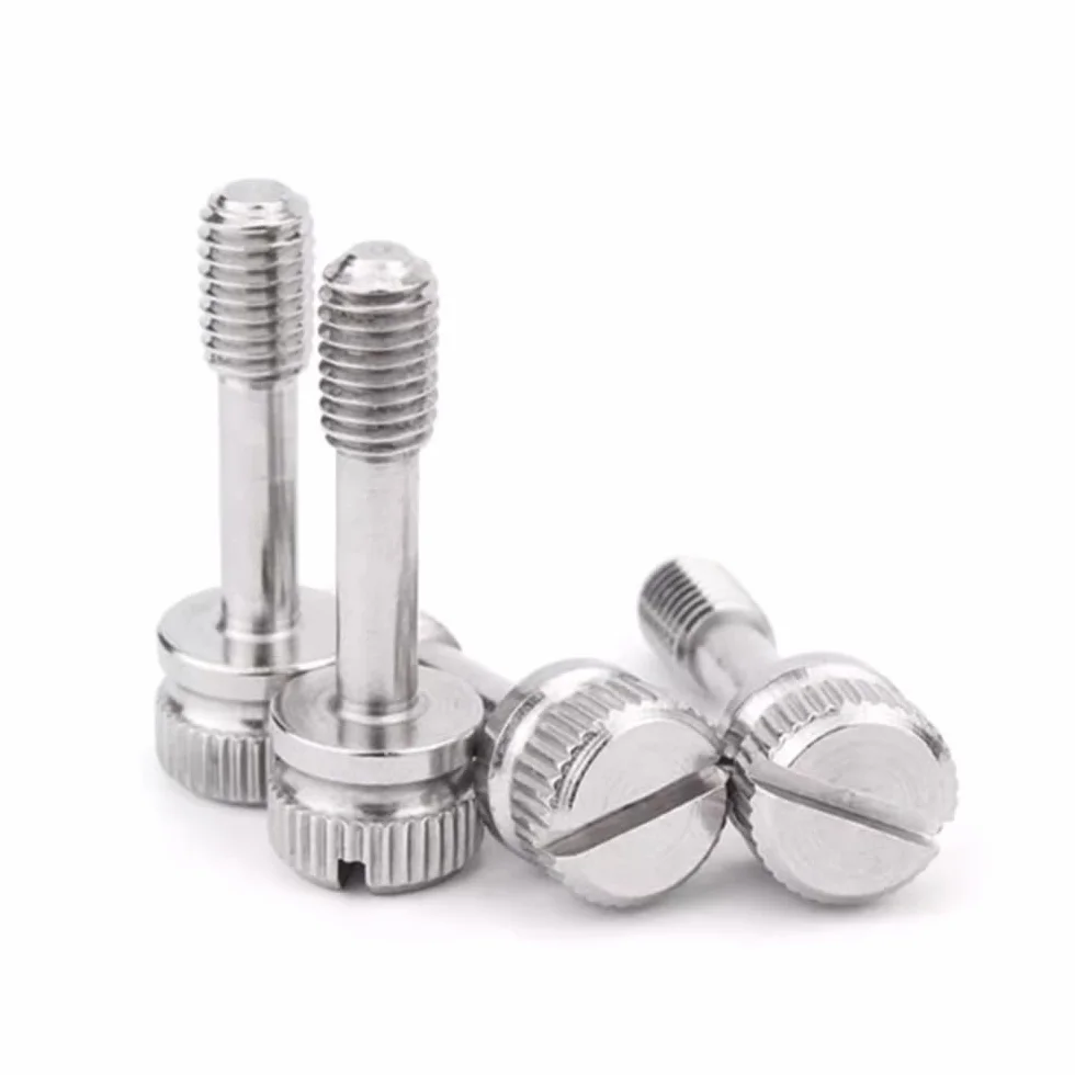 Śruba radełkowana M5 x 35 mm ze stali nierdzewnej 6 szt.