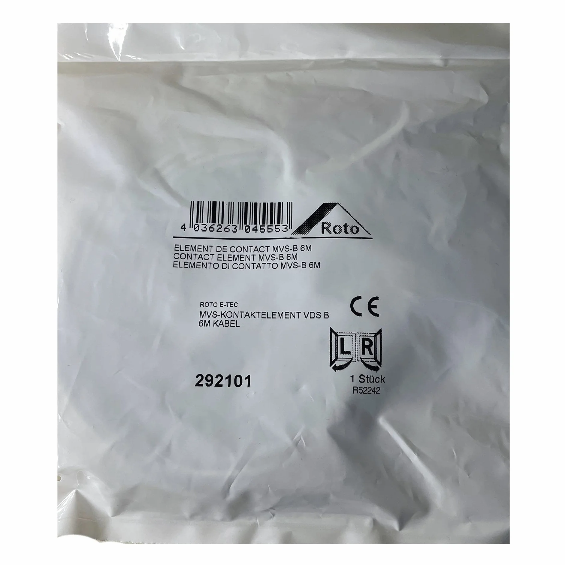 Roto Oryginalny element kontaktowy MVS 6 M VDs B