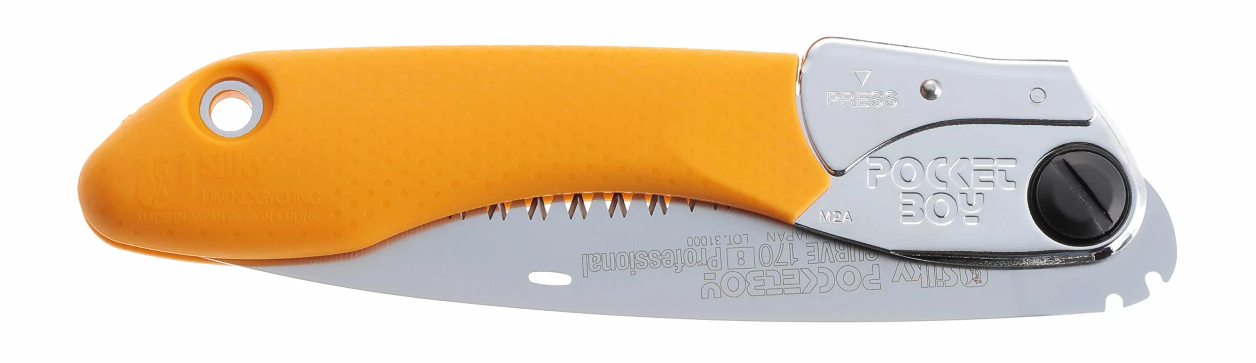 Silky piła składana Pocketboy Curve 170 mm żółty