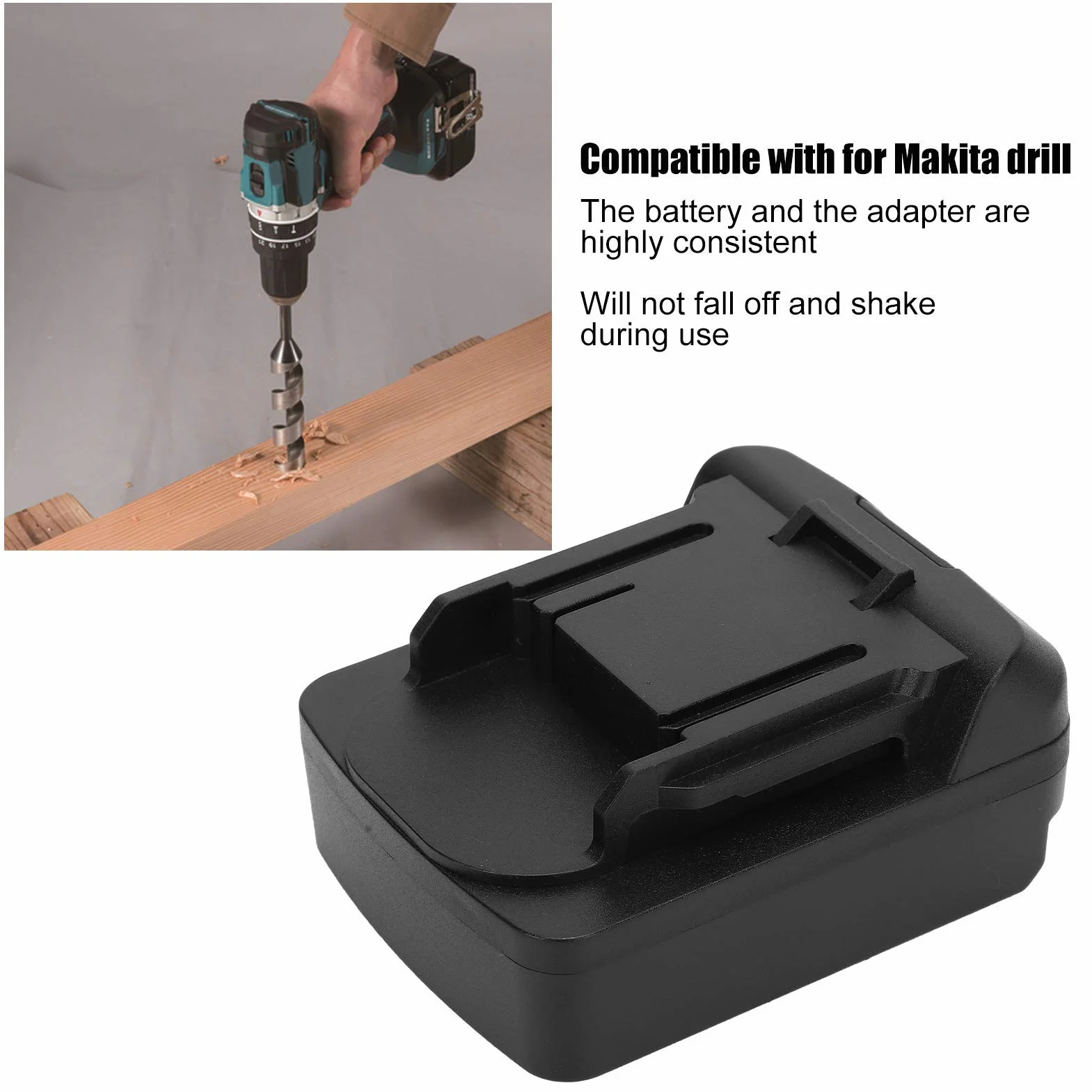 Adapter akumulatora konwerter 18V BAT 18VBL18 Series narzędzie blacha stalowa niklowana
