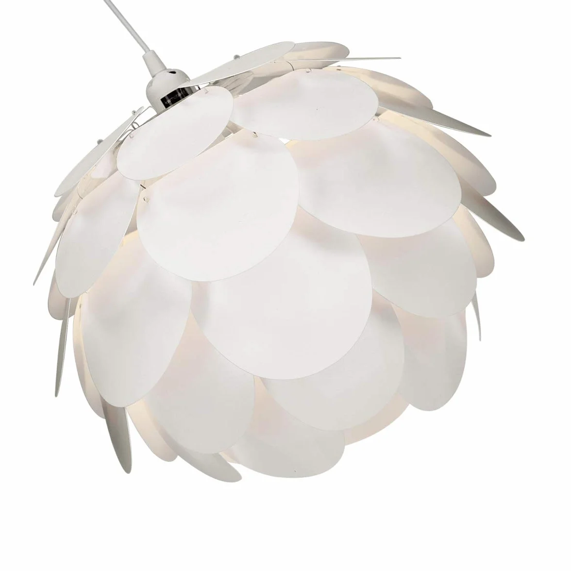 kwmobile Puzzle lampa Abażur sufitowy i wiszący, lampa stojąca w kolorze białym