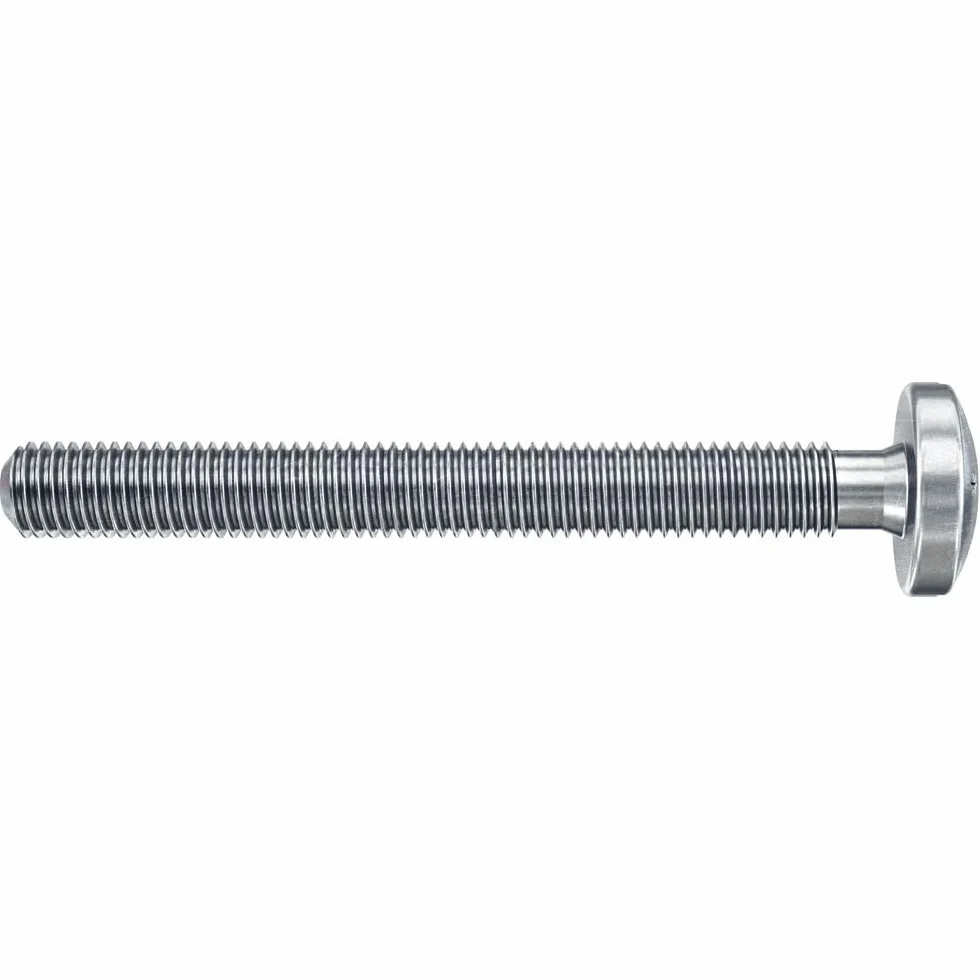 fischer DuoHM kołki rozporowe 5 x 55 S PZ ze śrubą metryczną i napędem PZ do mocowania wsporników telewizyjnych, świateł, półek ściennych w materiałach budowlanych panelowych 4 sztuki