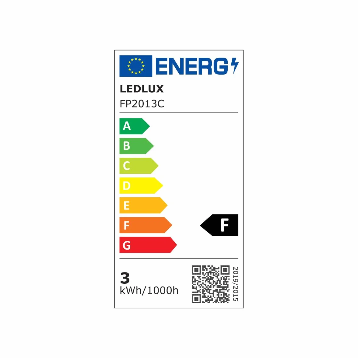 LEDLUX Mini reflektor LED okrągły 3 W AC/DC 12 V DC 24 V otwór 50 mm średnica 68 mm srebrny 3000 K
