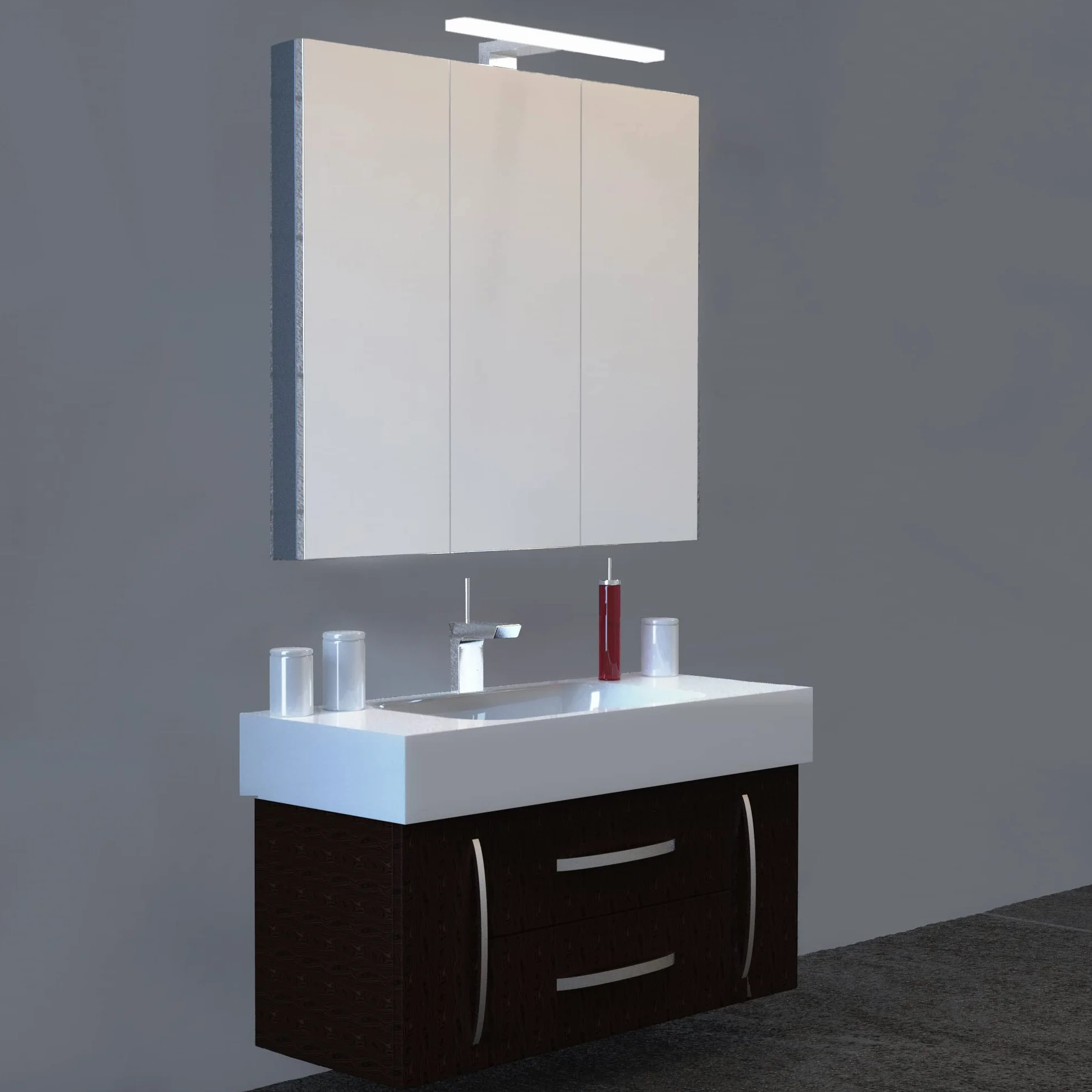 Mera LED lampa łazienkowa lustrzana 230V 300 mm Neutralny biały