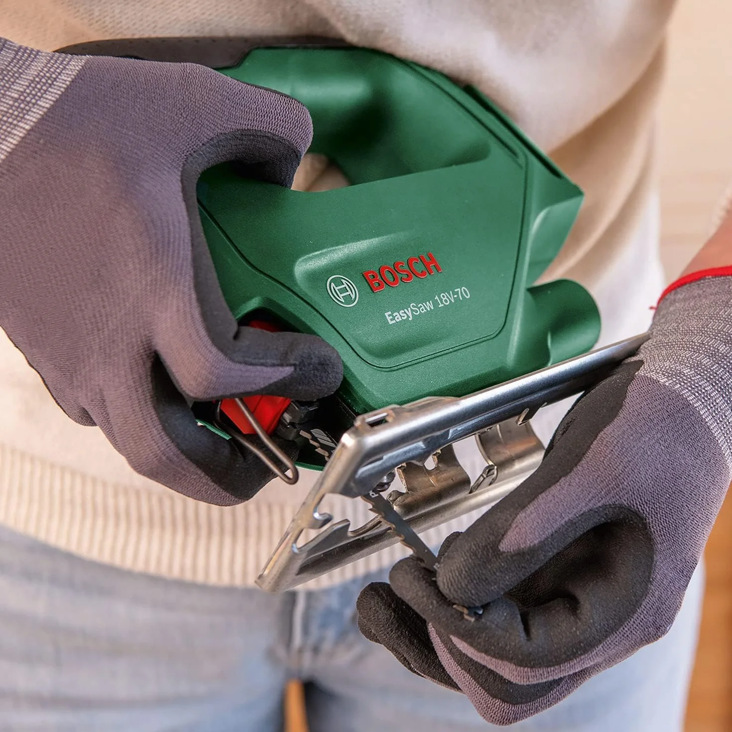 Bosch Wyrzynarka akumulatorowa UniversalSaw 18V-100 18V system bez akumulatora Zielona