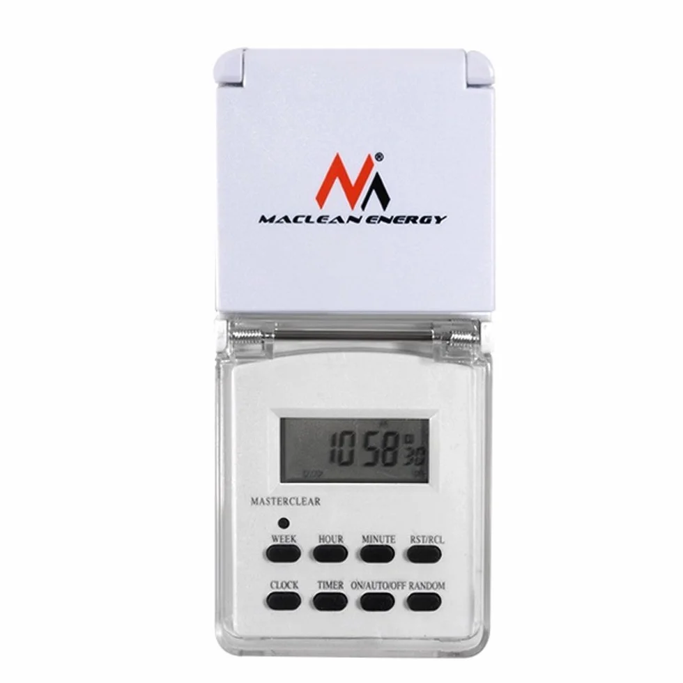 Maclean Energy - Maclean MCE08 Zewnętrzny timer cyfrowy 10 programów