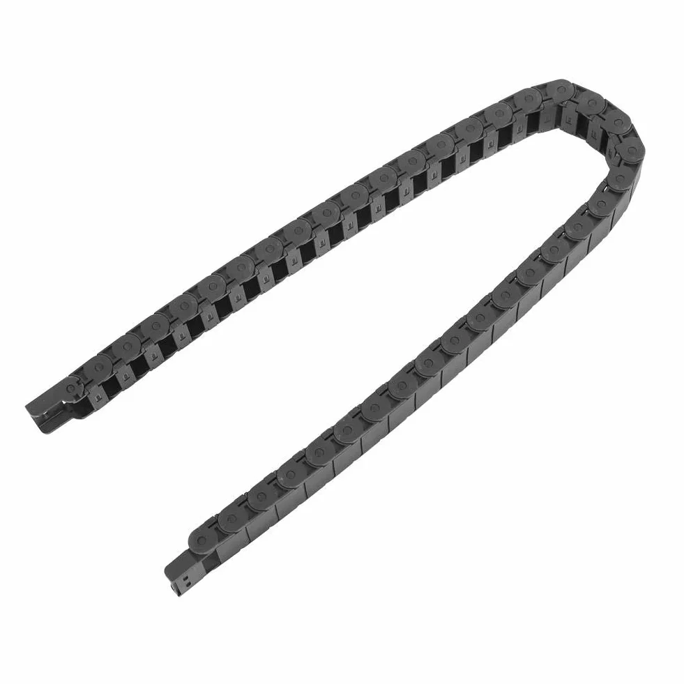 Ausla Łańcuch Kablowy Nylonowy 15x30mm, 1m, Przeciągający Kabel do Grawerowania