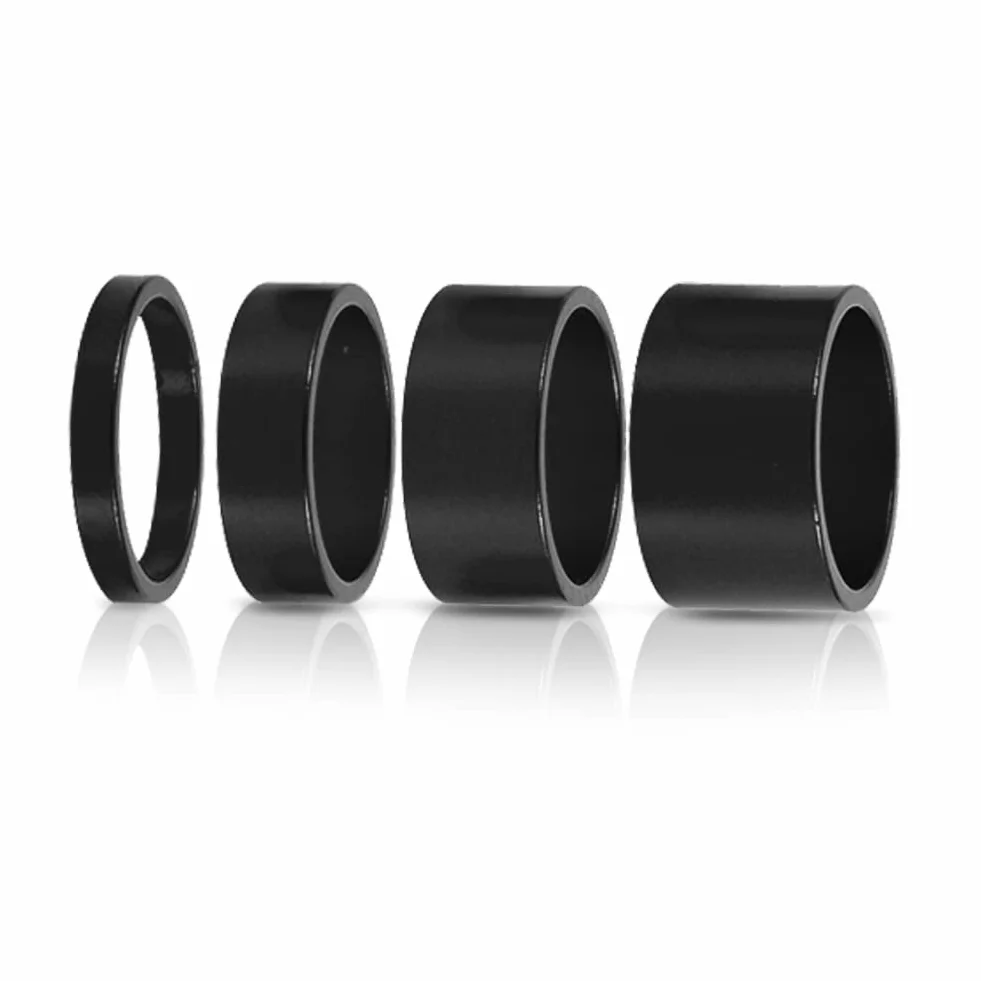 Dioche Słuchawki Spacer 4 Kolory 4 Sztuk/zestaw 5mm / 10mm / 15mm / 20mm Ze Stopu Aluminium Przekładka Rowerów Przednie Łodygi Widelec Pralka