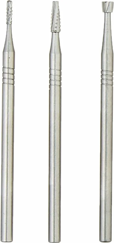 Proxxon Zestaw frezów z twardego metalu 3-częściowy 28752