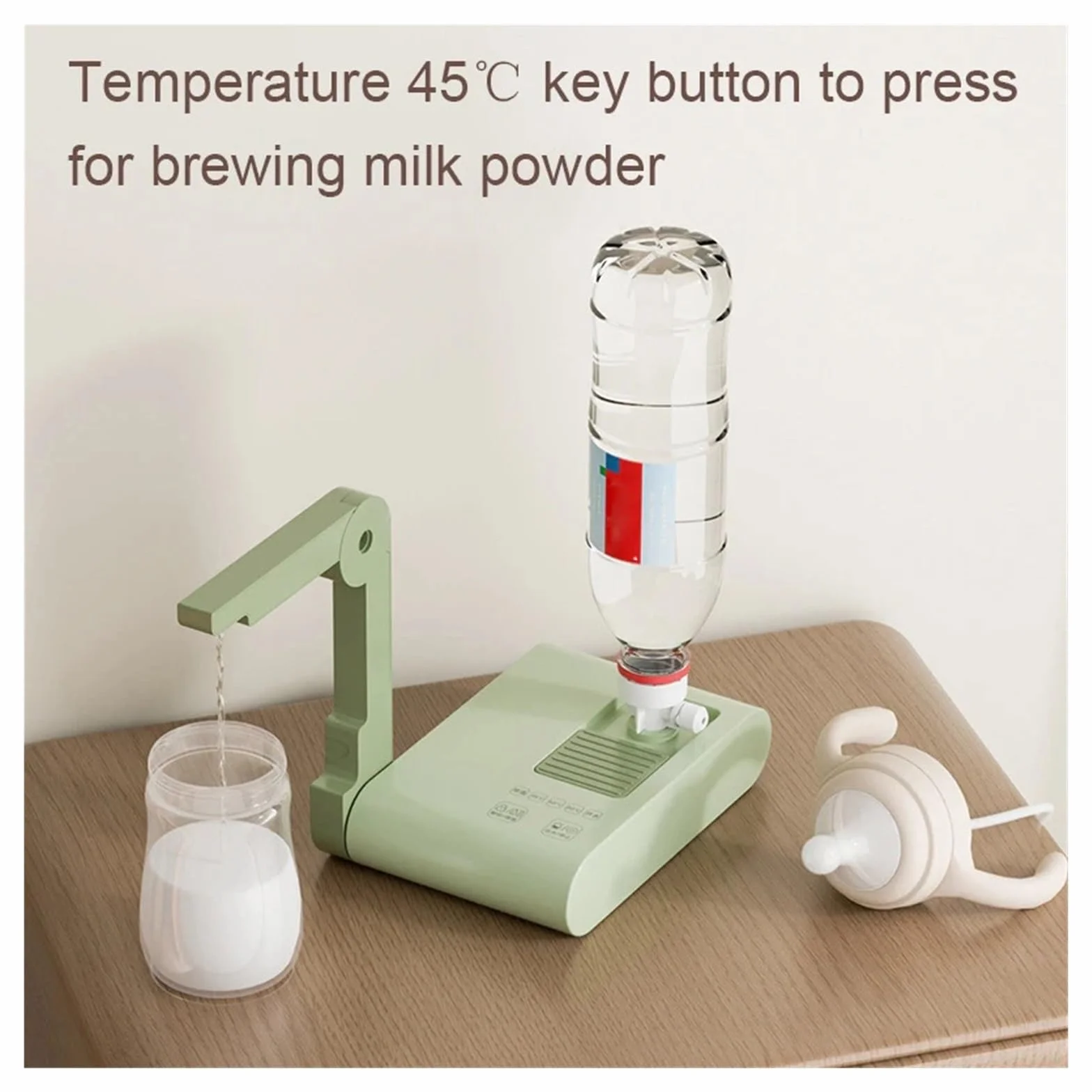 Portable Instant Hot Water Dispenser Electric Kettle Folding Travel Desktop Heater Boiler