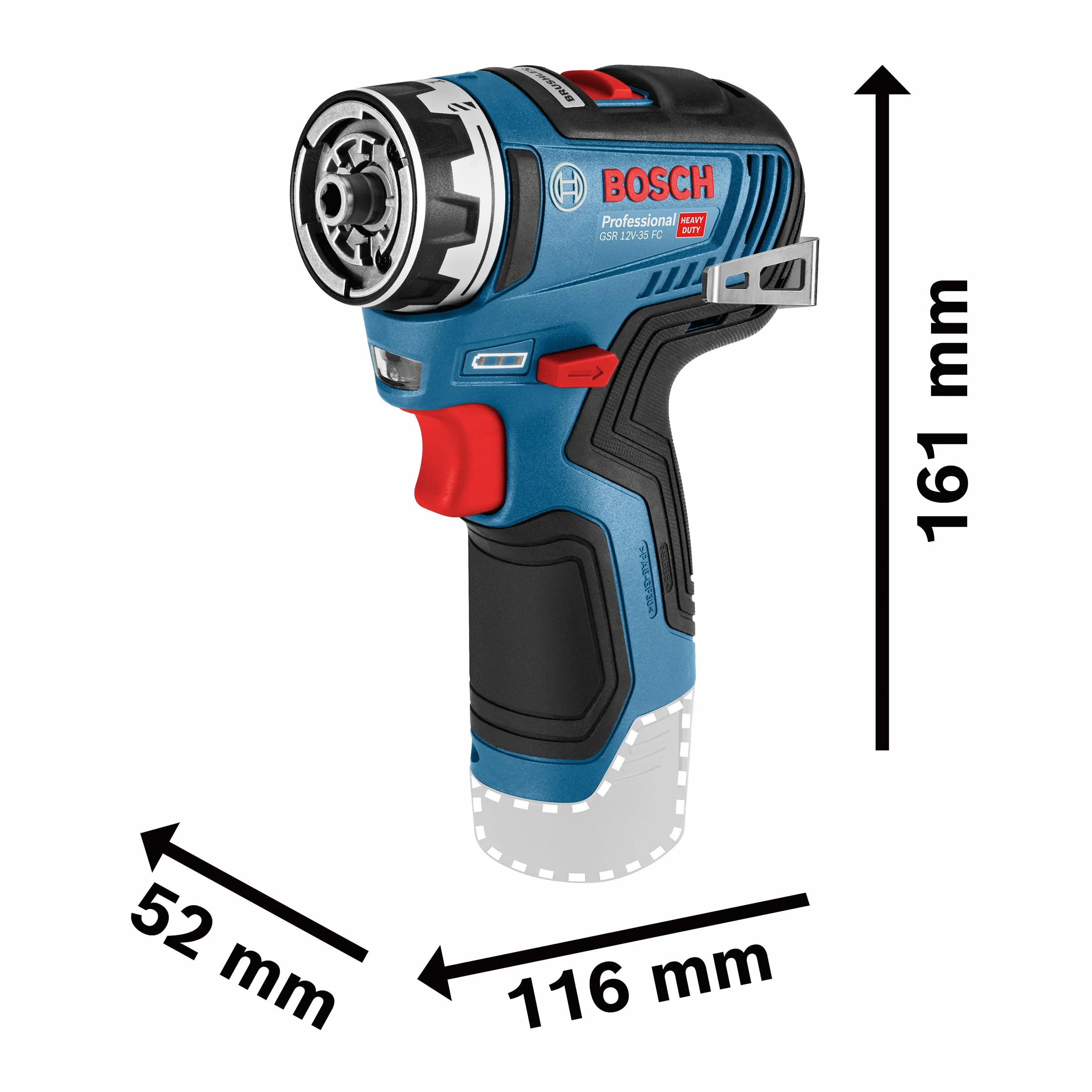 Bosch Professional GSR 12V-35 FC Akumulatorowa Wiertarko-Wkrętarka 12V 3.0Ah FlexiClick L-BOXX