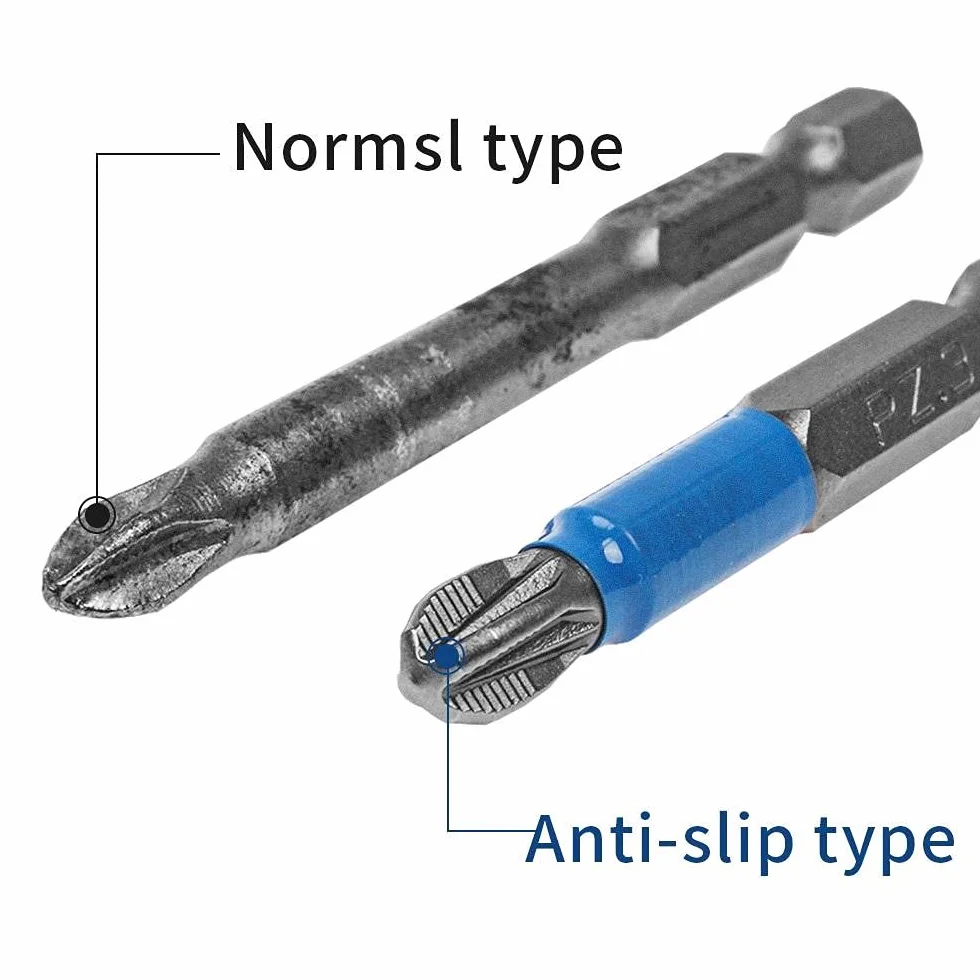 Nikou 12 szt. Magnetyczne bity krzyżowe S2 PZ1 PZ2 PZ3 PH1 PH2 PH3