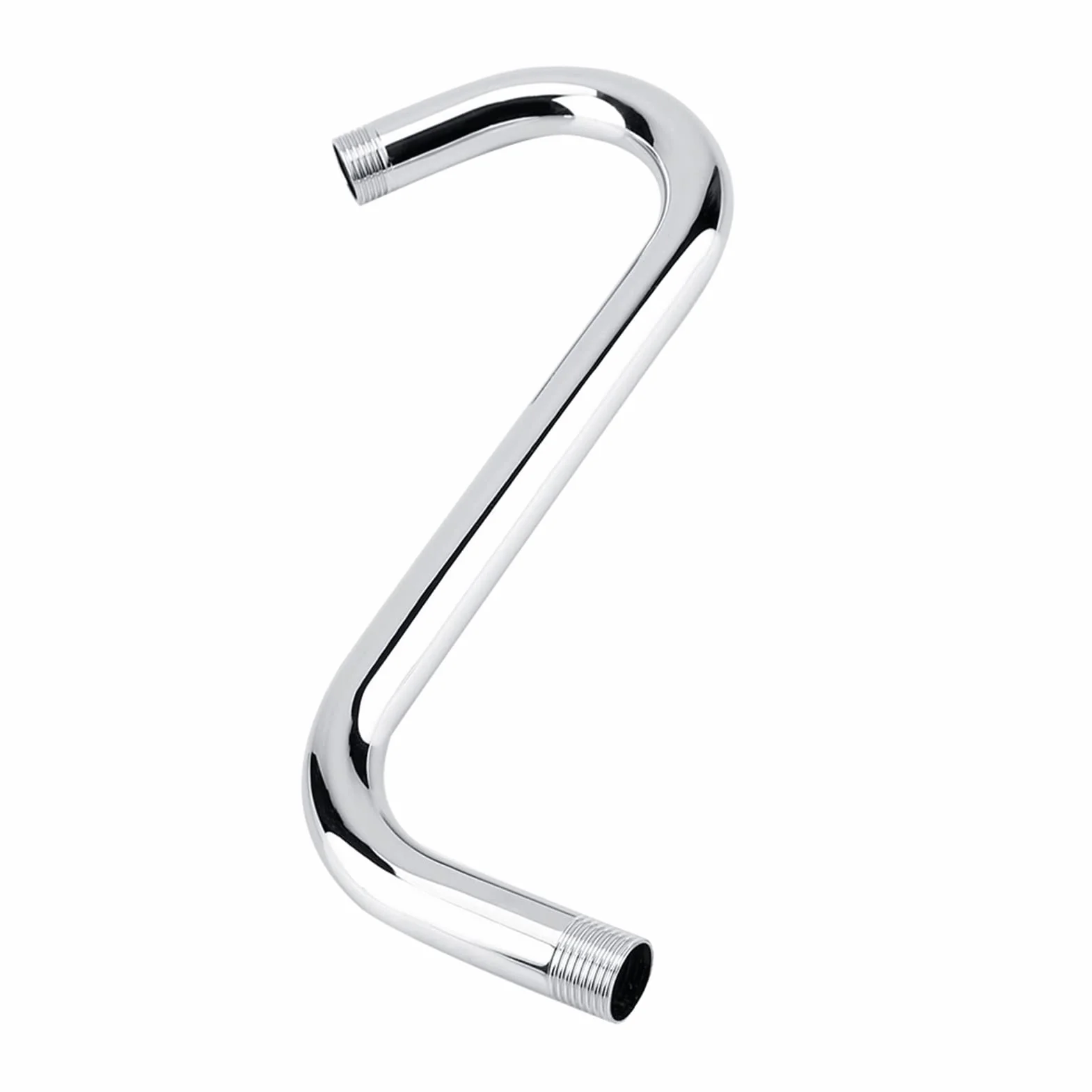 Wysięgnik Prysznicowy ze Stali Nierdzewnej G1/2 8 Cali S-Curved Łazienka