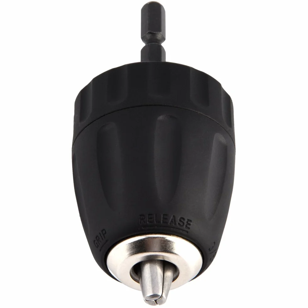 Adapter uchwytu wiertarskiego SDS 3/8-24UNF 0.8-10mm Zacisk bezkluczowy z chwytem sześciokątnym 1/4"