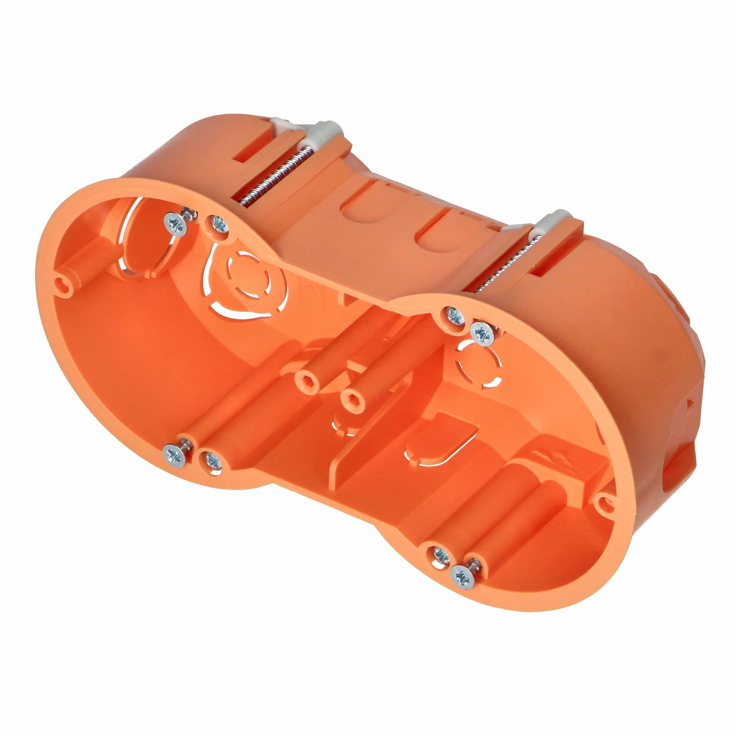 Puszka Podtynkowa Elektryczna Płytka 60 mm Puszka Elektryczna Karton Gips (podwójna)
