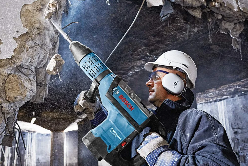 Bosch Professional młot udarowo-obrotowy GBH 12-52 D 1700 W SDS max 105-215 min-1 walizka
