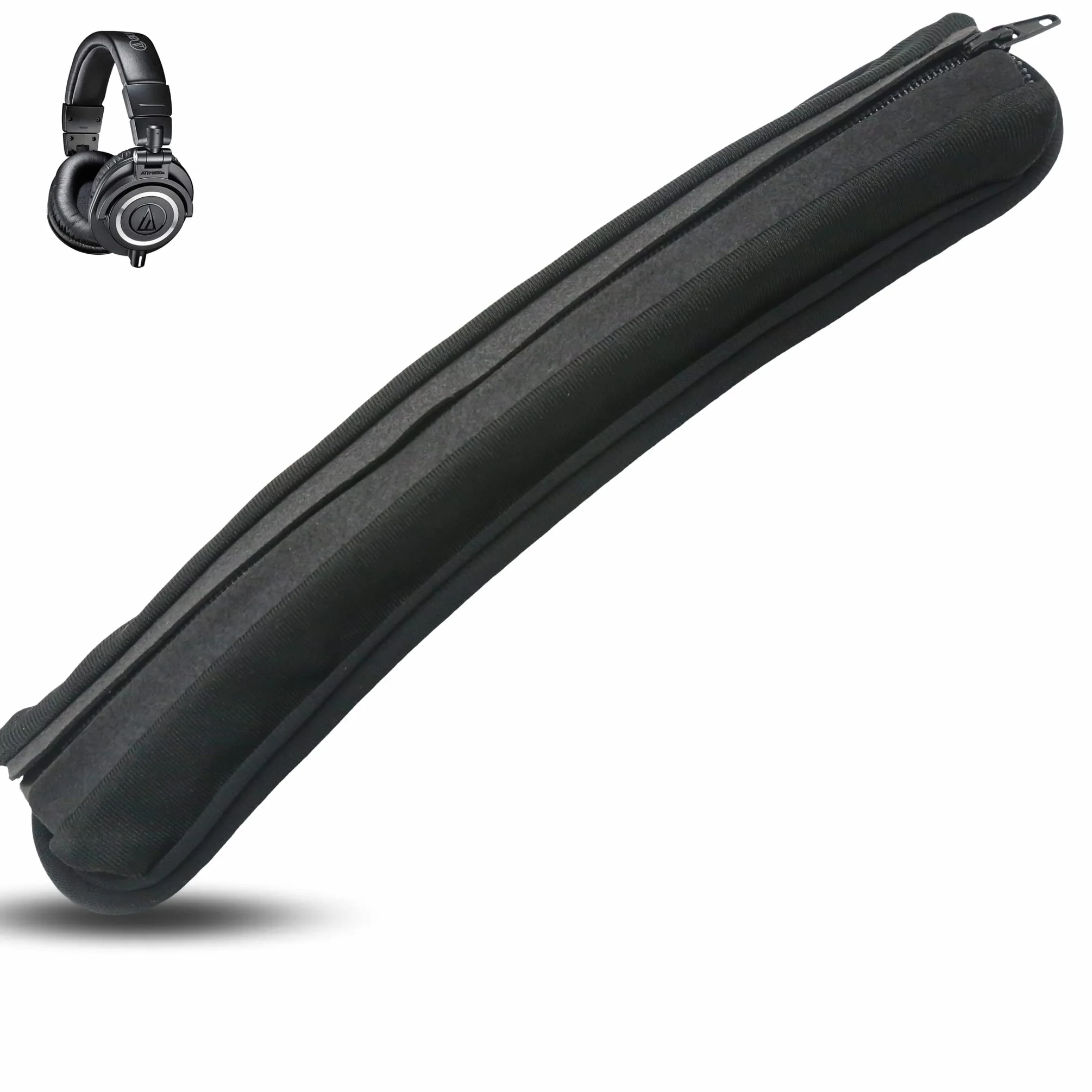 Zamienna opaska na głowę do Audio Technica M30 M40 M50 M50X M50S M40X oddychająca tkanina