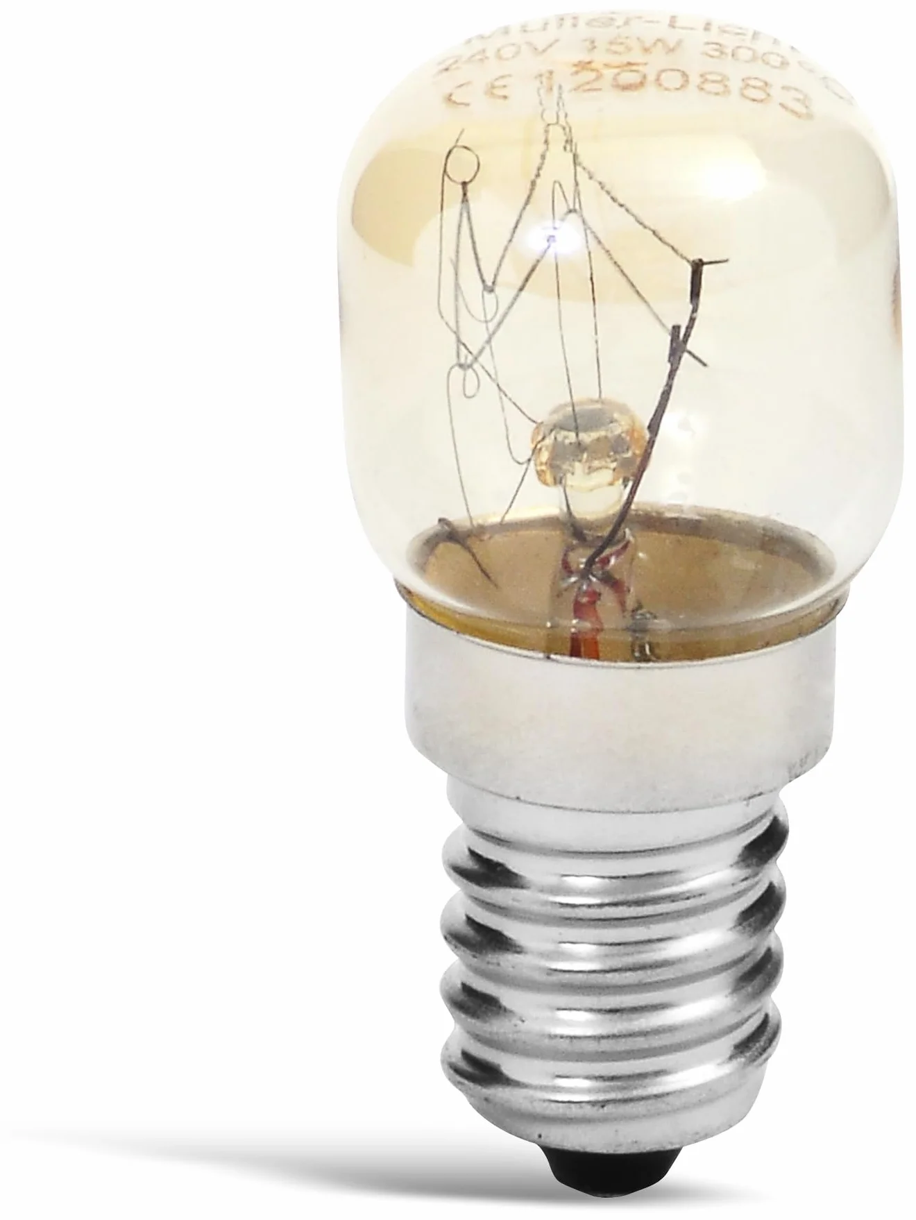 MÜLLER LICHT lampa do piekarnika 300°C E14 230V 15W przezroczysta