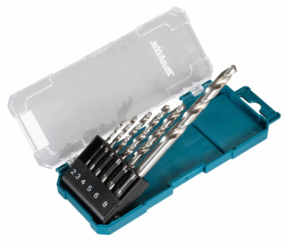 Makita 6-częściowy zestaw wierteł do metalu D-75742