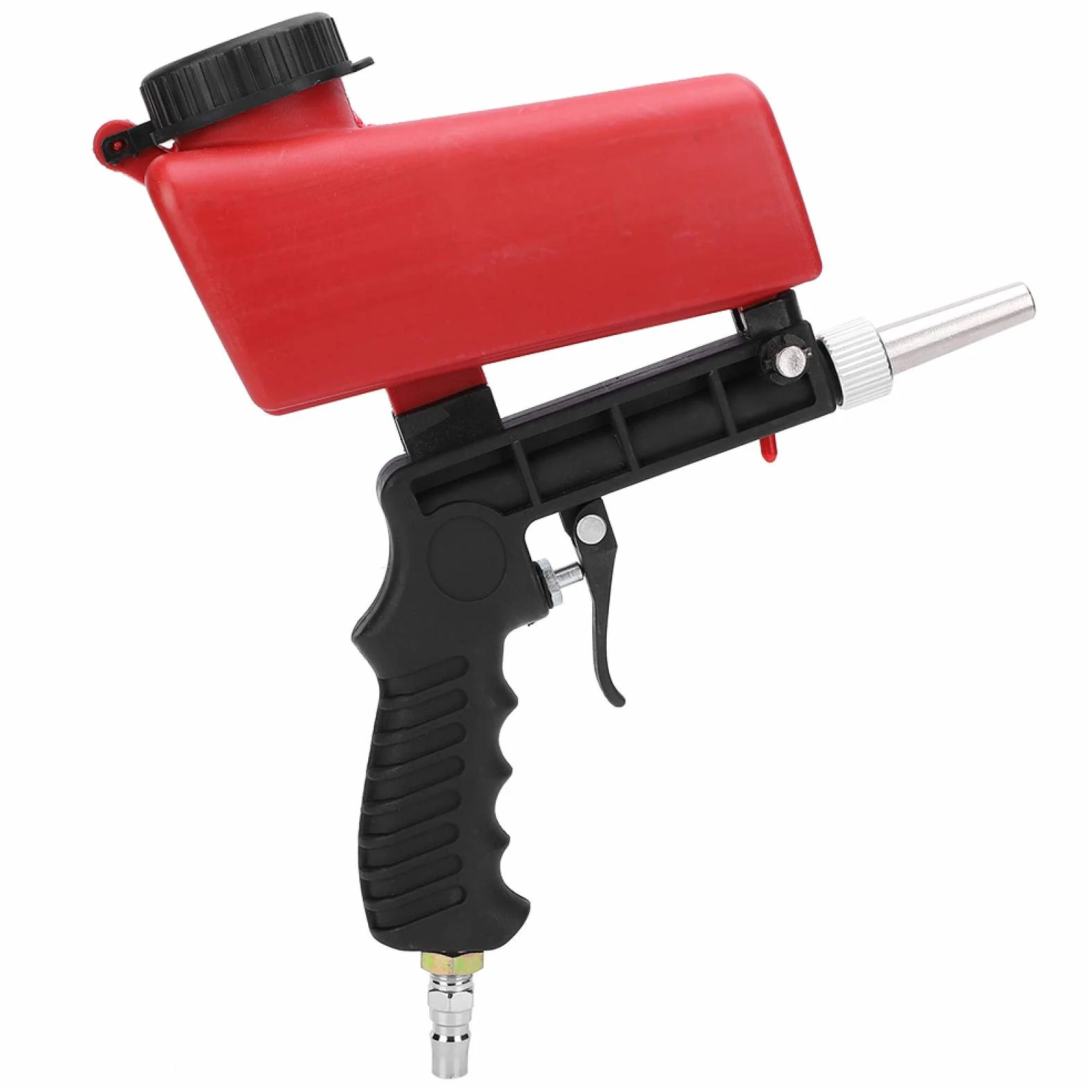 Pneumatische Sandstrahlmaschine 1/4 Zoll 90PSI 700 ml Hand-Sandstrahler für Heimwerker
