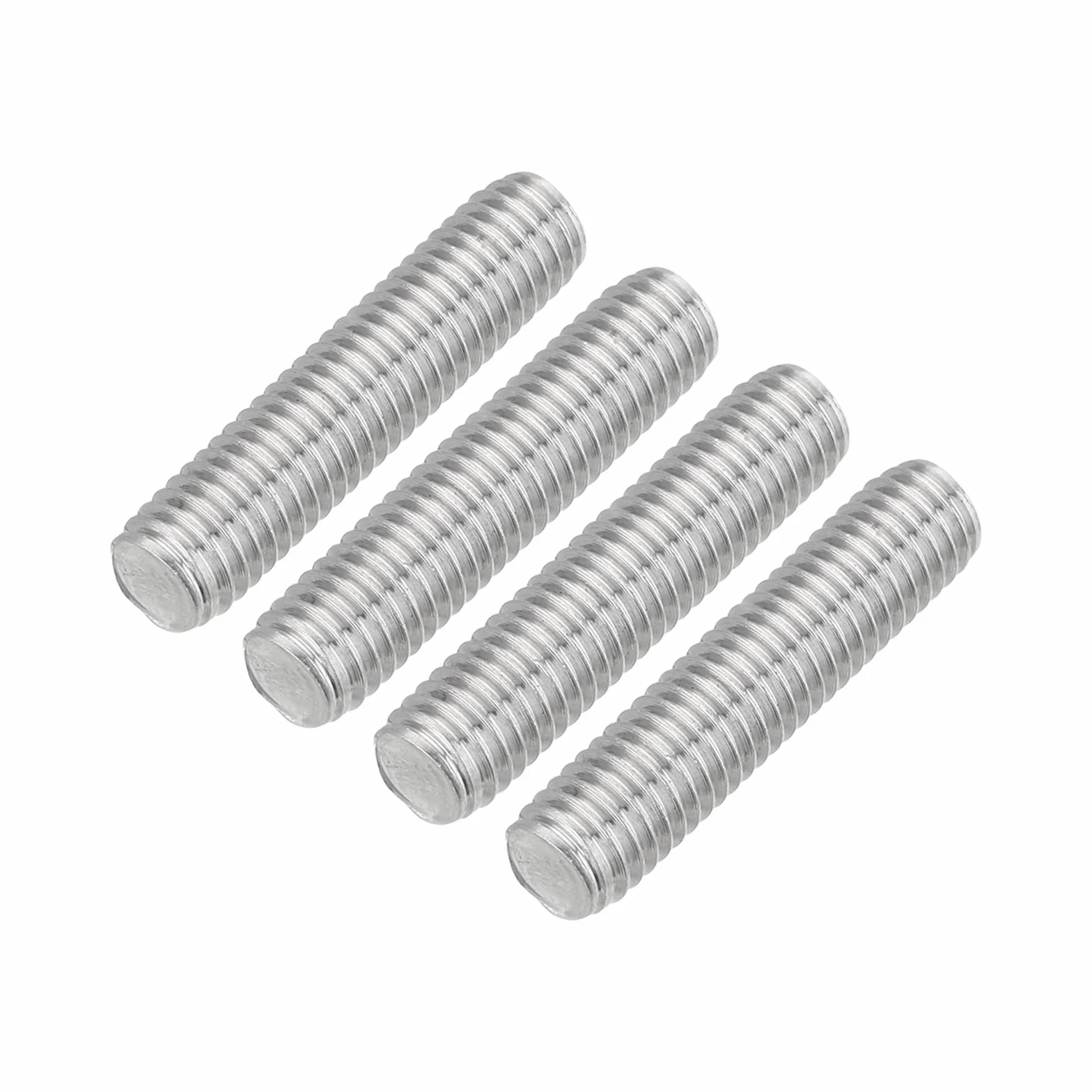 QUARKZMAN Pręt z pełnym gwintem M8 x 35 mm stal nierdzewna 304 Szpilki M8-1,25 do montażu