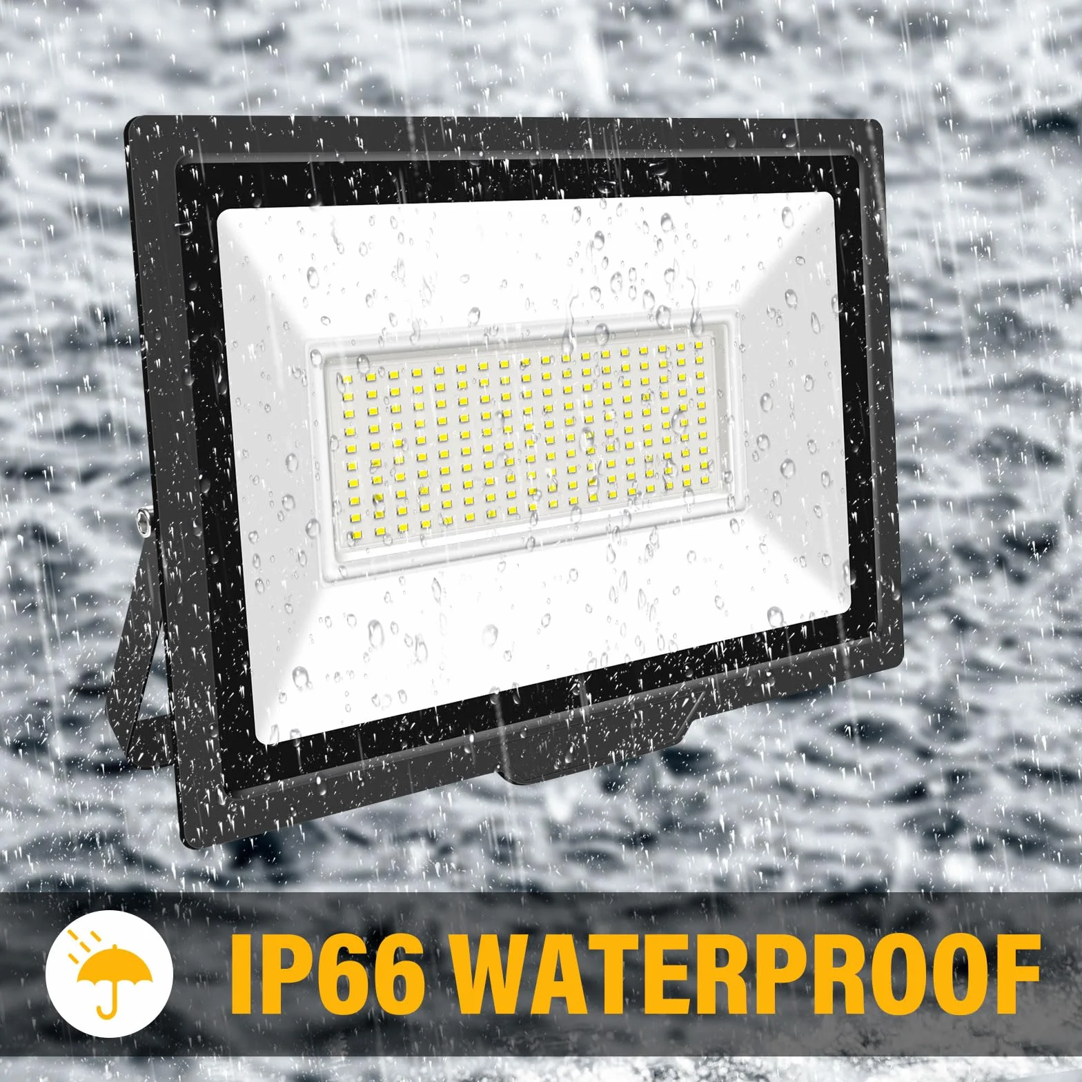 Willpower Reflektor LED 150W IP67 Wodoodporny Zewnętrzny Światło Indukcyjne