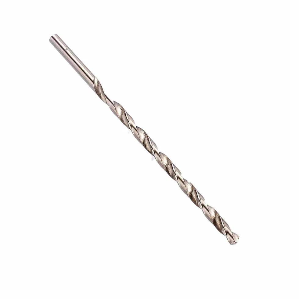 Broca Extra Larga HSS 8 mm 200 mm Vástago Recto para Madera