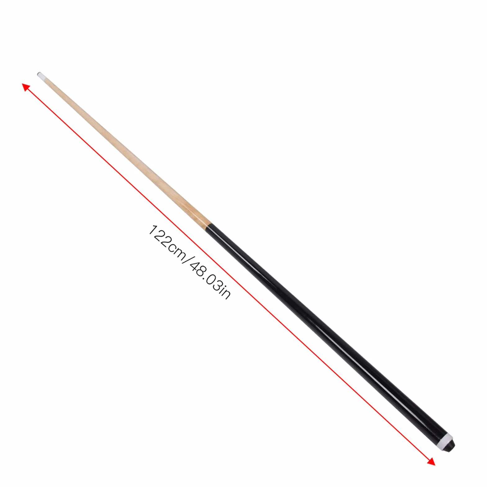 1.2M Kije Bilardowe, Drewno Klonowe Przenośne Lekkie Kije Bilardowe Stick Children Snooker Rod
