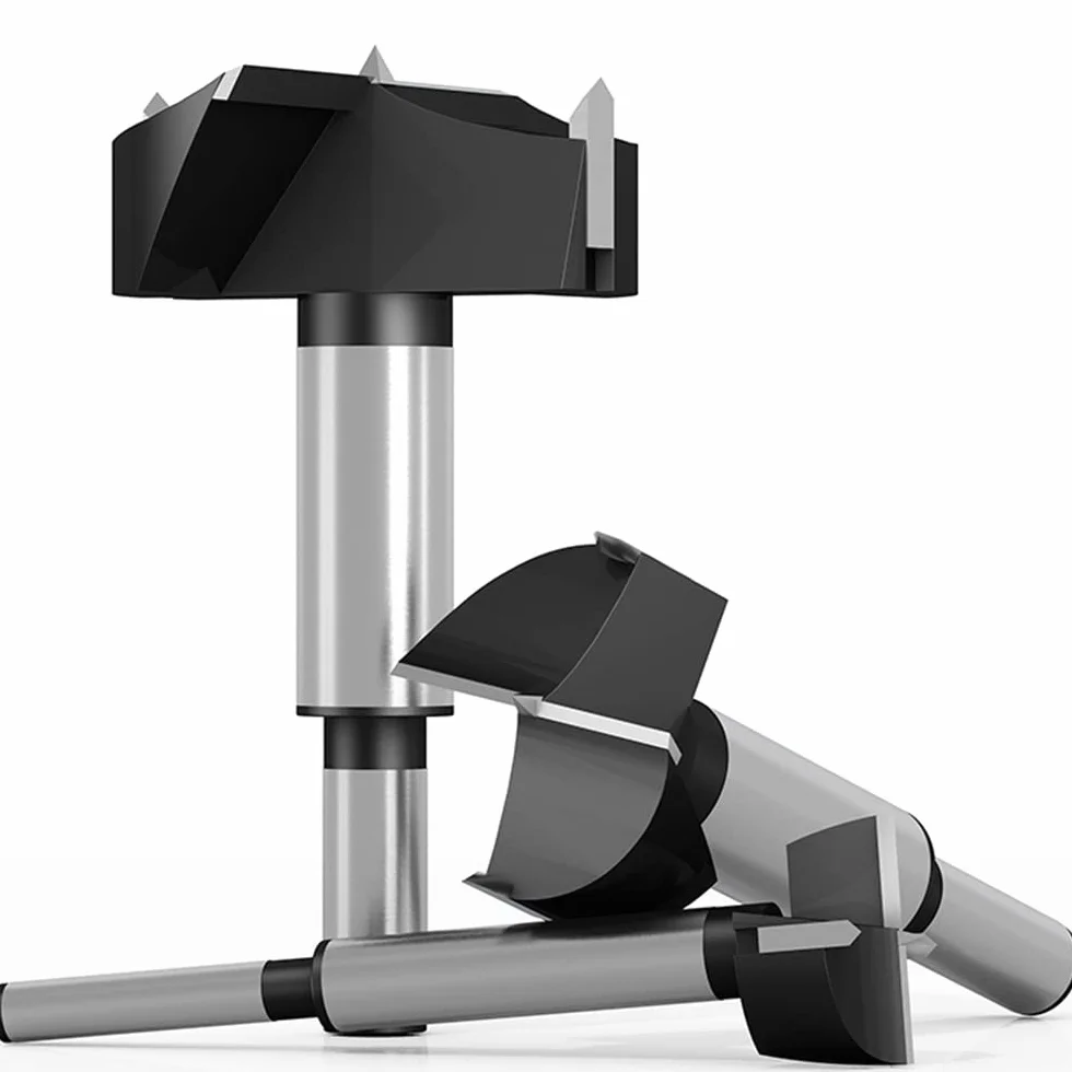 ASNOMY Wiertło Forstnera 60 mm z węglików spiekanych do twardego drewna