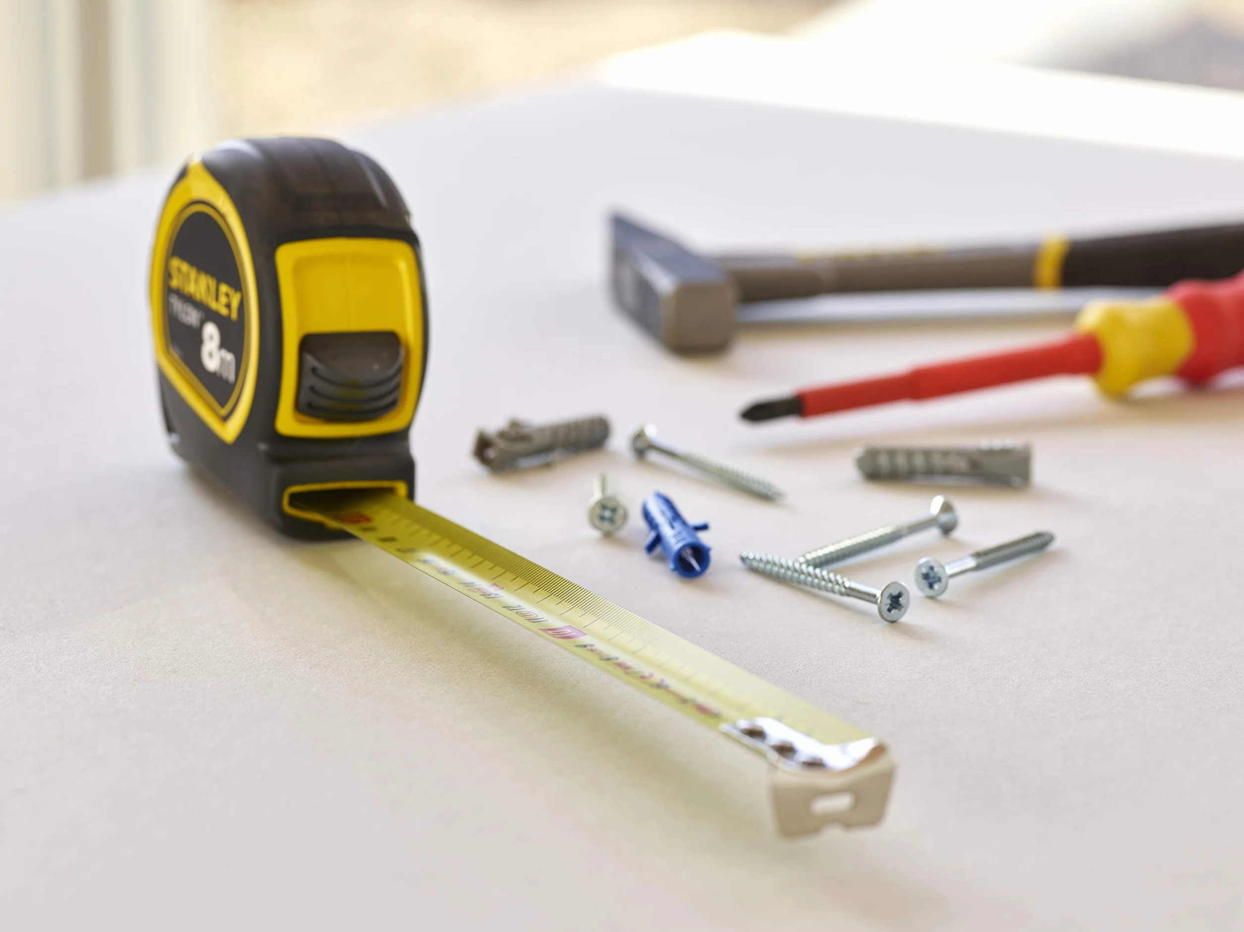 Stanley 1-30-697 Miara 5m x 19mm Czarny/Żółty