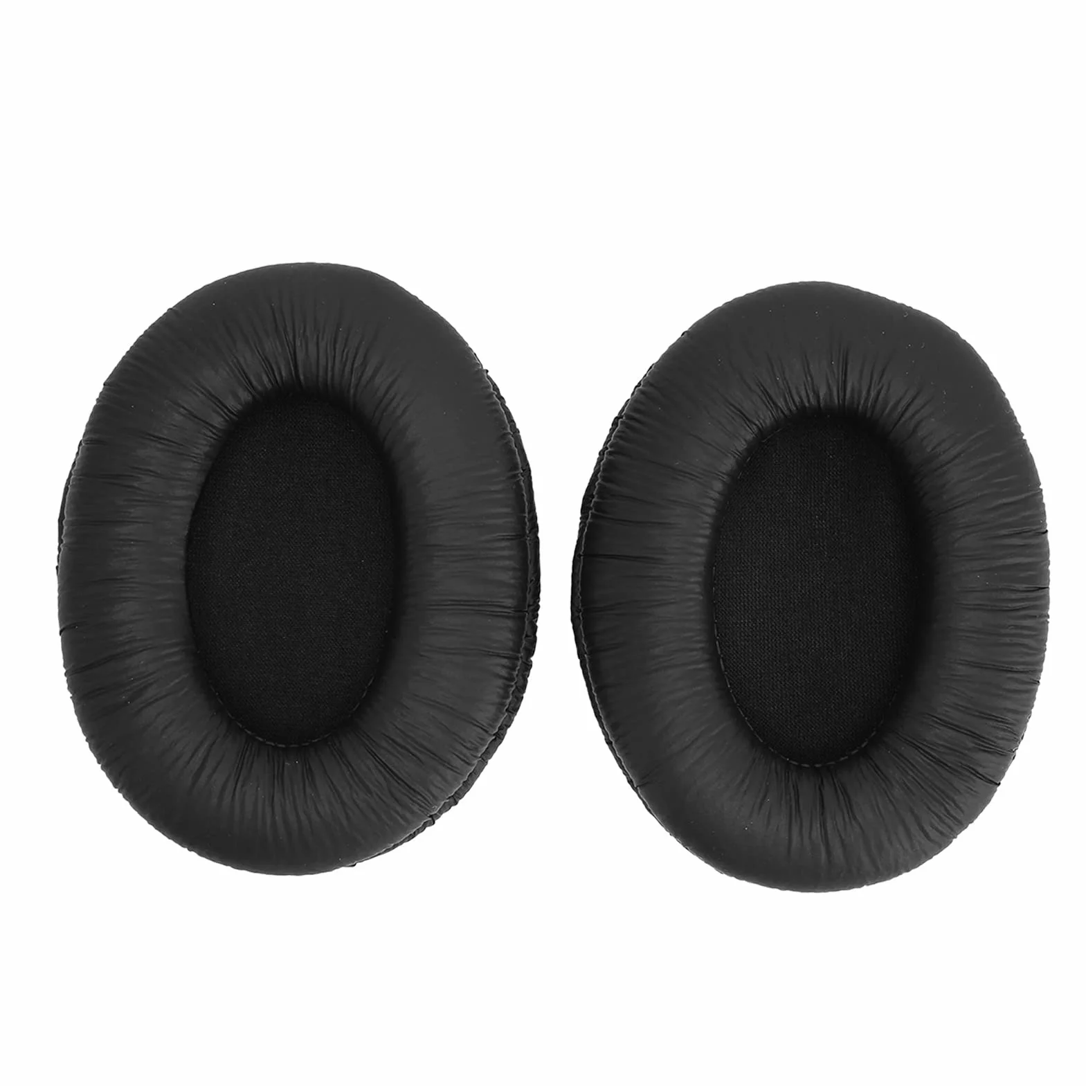Vikye 2PCS Zastępcze Podkładki Douszne dla MDR NC60 MDR D333 DR BT50, Zestaw Słuchawkowy z miękką skórzaną białką Poduszki Earpad, Hałas - Izolowanie Pianki Pamięci