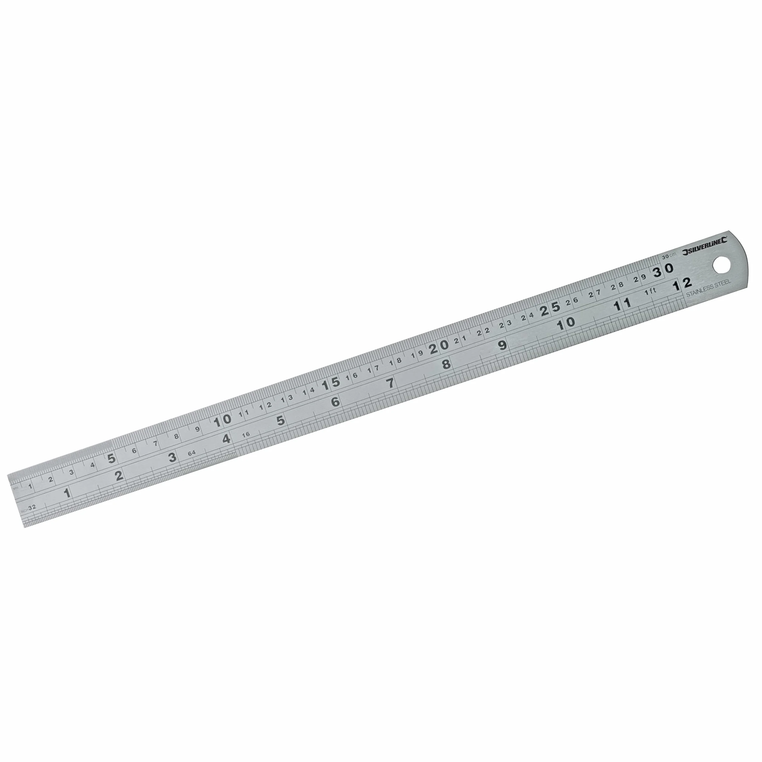 Silverline Stalowa reguła 300 mm MT66