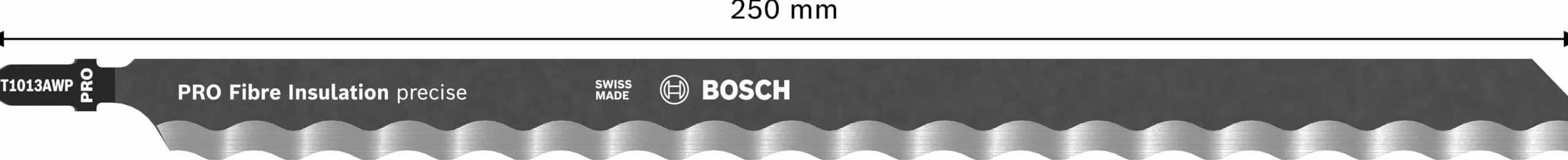 Bosch 3x Brzeszczot do wyrzynarki PRO Fibre Insulation precise T1013AWP 250 mm