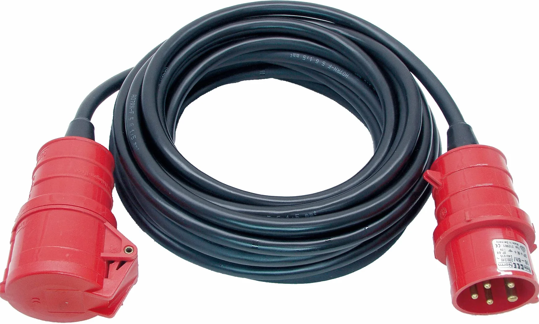 Brennenstuhl Professional Przedłużacz CEE IP44 10m H07RN-F 5G2,5 5-biegunowy czarny