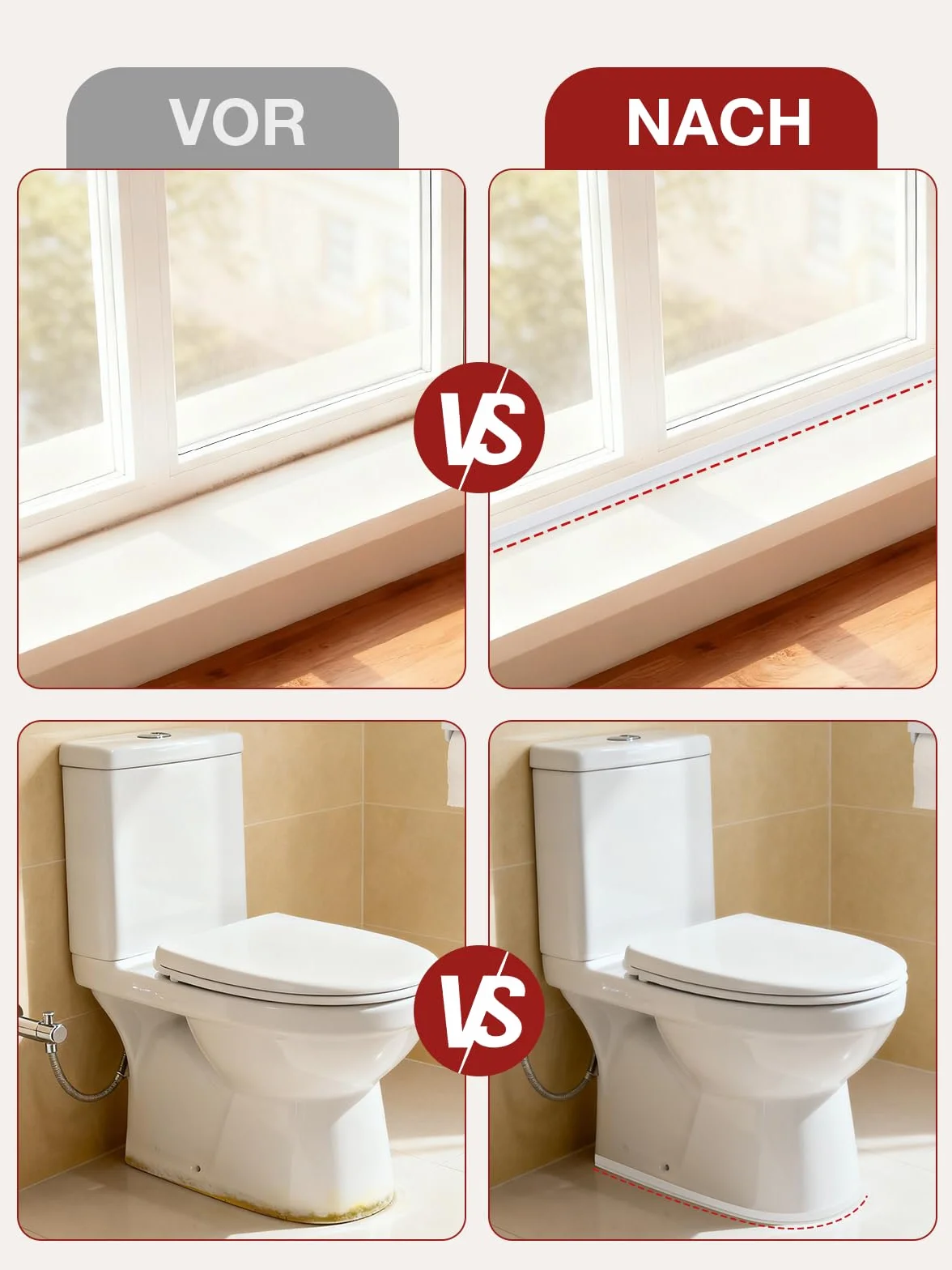 Listwa przypodłogowa z miękkiego PVC 5 m 50 x 20 mm wodoodporna biała