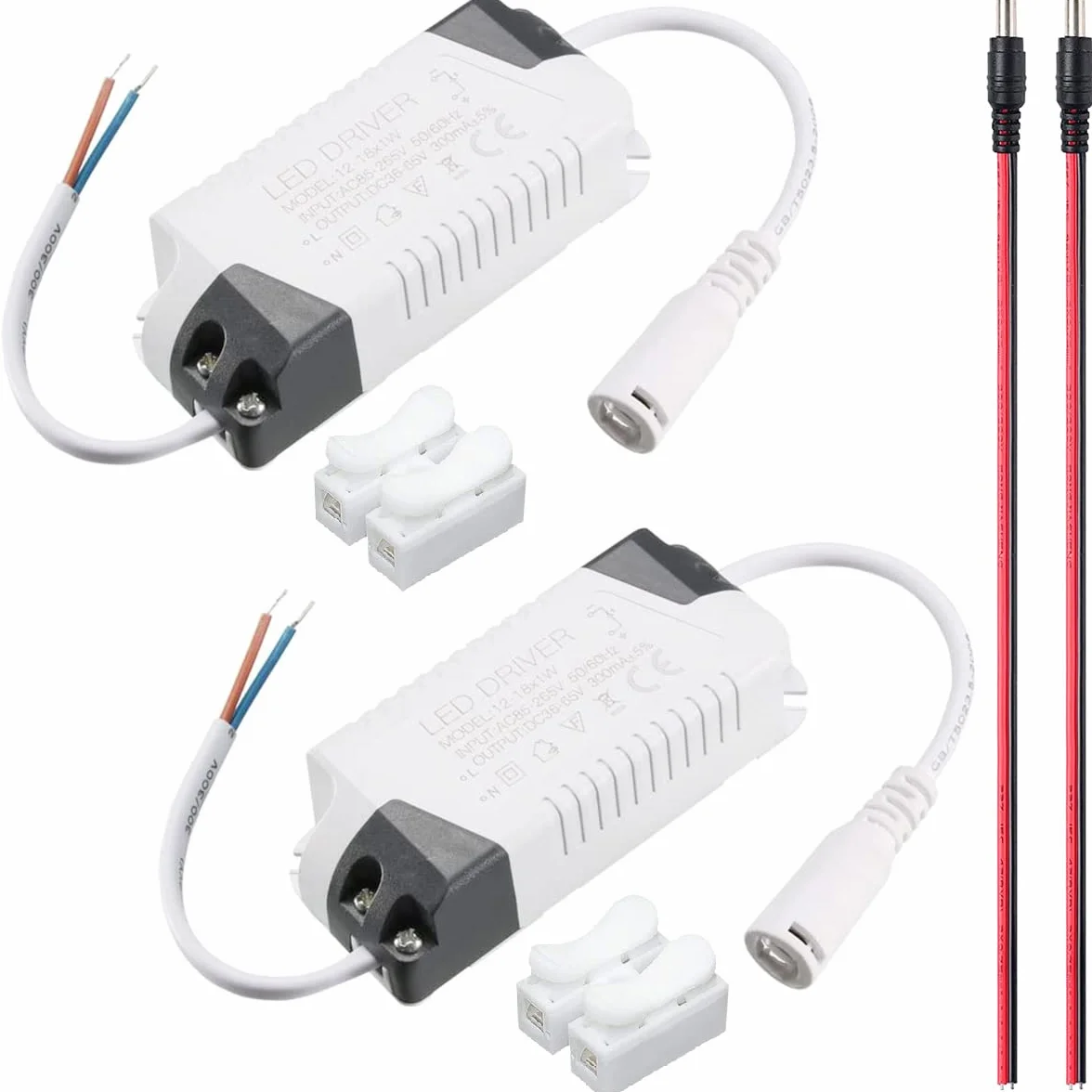 LED Driver DC zasilacz transformator 300 mA AC 85-265 V niskie napięcie CH-2