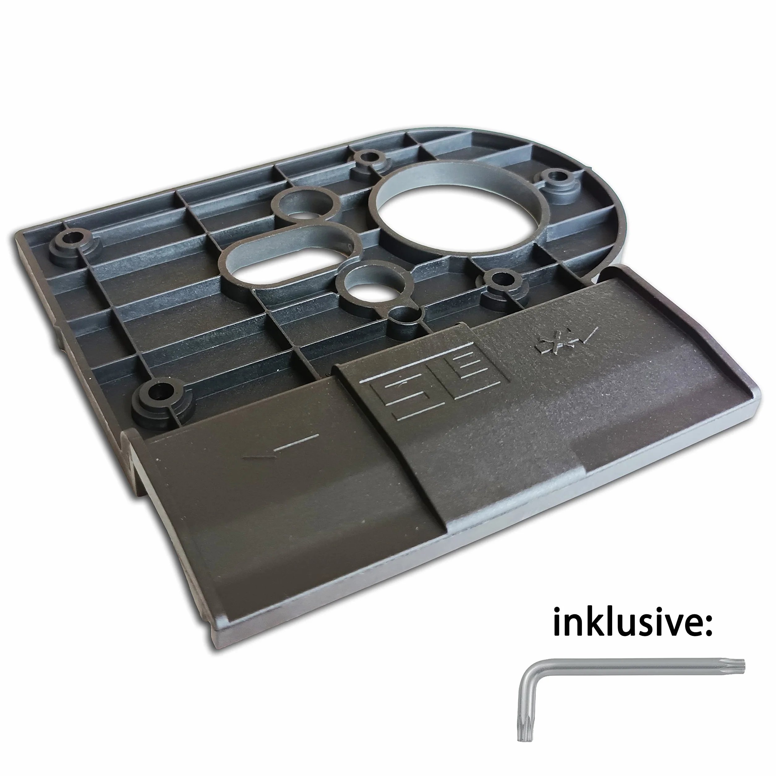 Profesjonalny adapter szyny prowadzącej do Bosch GKF 12V-8, frezarka górnowrzecionowa