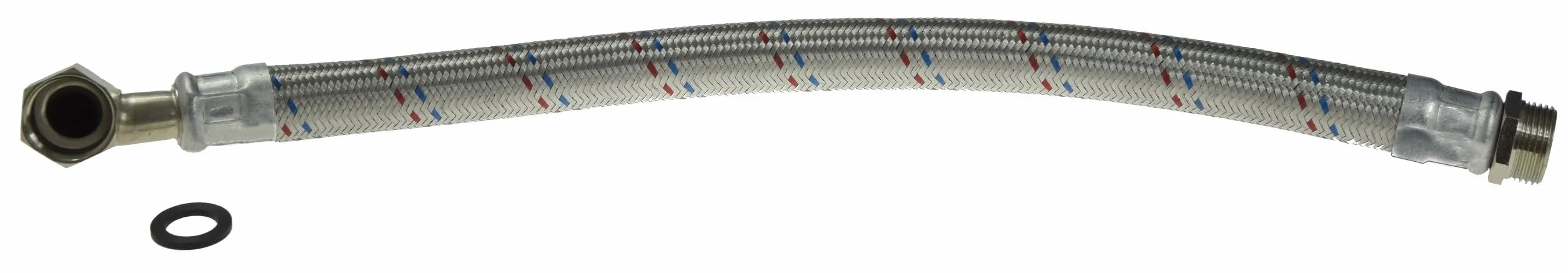 Wąż Antywibracyjny 1" 80 cm do Hydroforu Zbiornika Pompy z Kolanem i Uszczelką