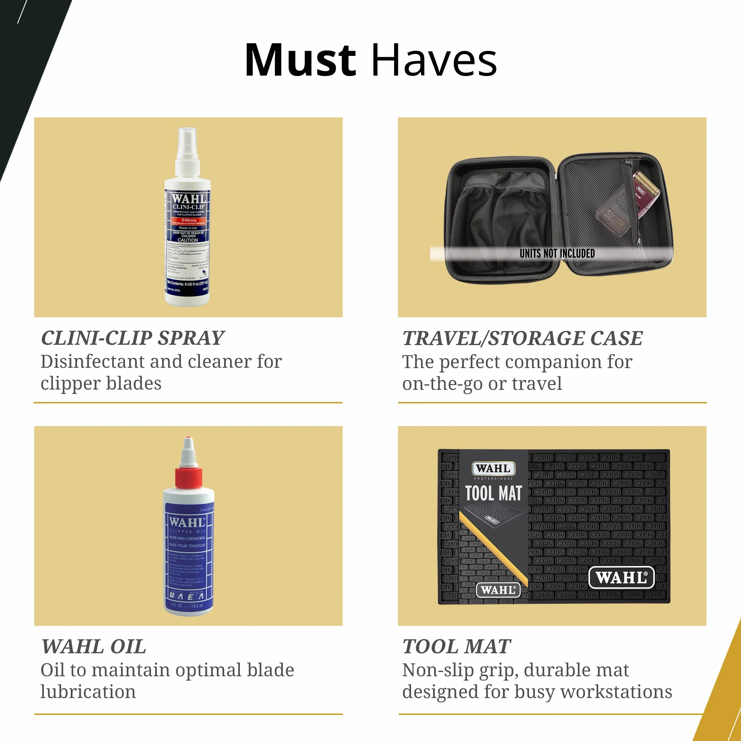 WAHL Professional Detachable Replacement Blade #2111 Fits Echo, Beret, MAG and Sterling 4 Trimmer Models