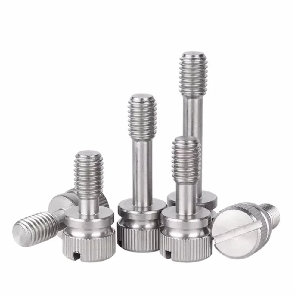 Śruba radełkowana M5 x 35 mm ze stali nierdzewnej 6 szt.
