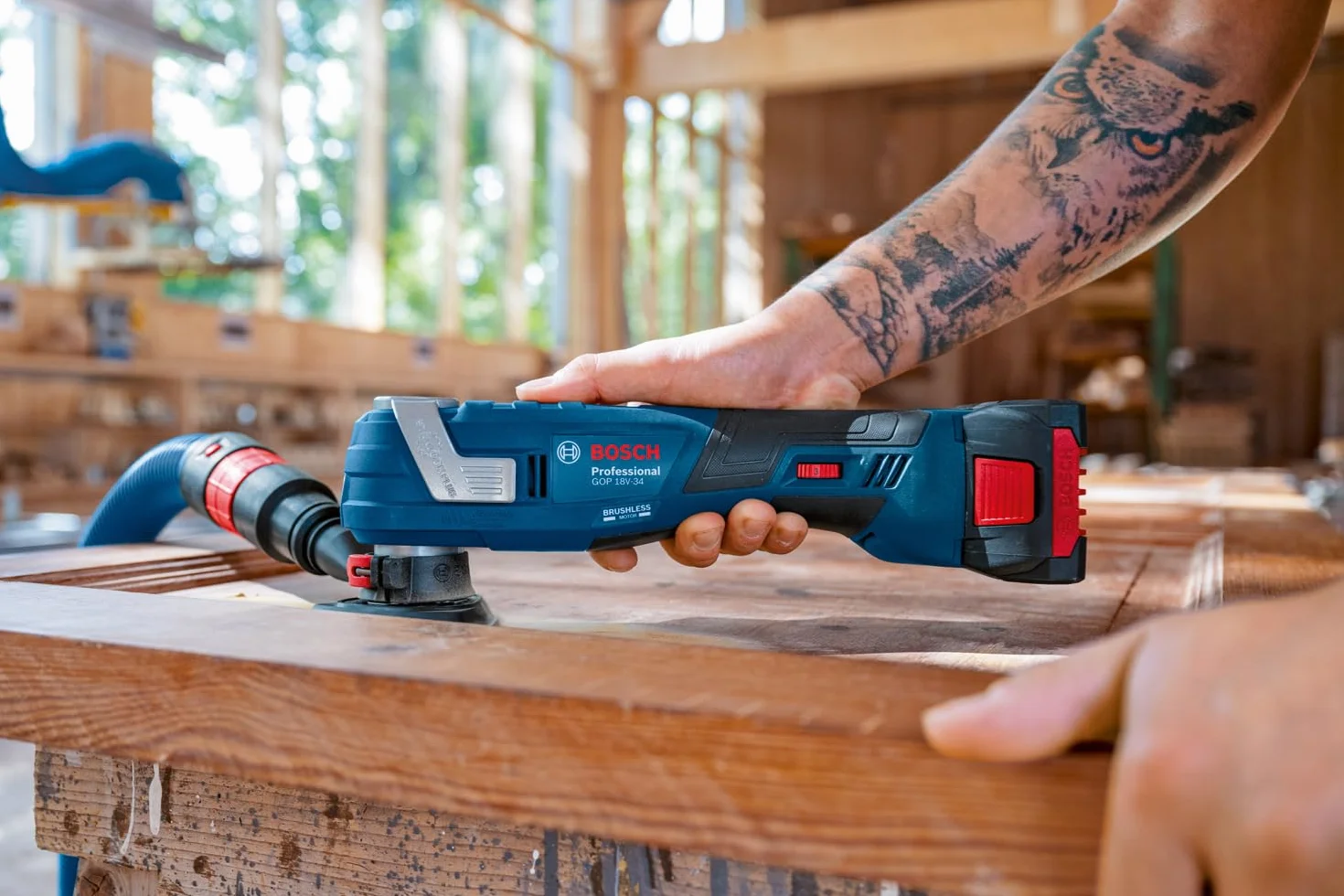 Bosch Professional System akumulatorowy 18V GOP 18V-34